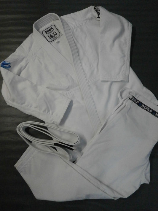 ISAMI 3D Jiu-Jitsu Uniform (1) (White)