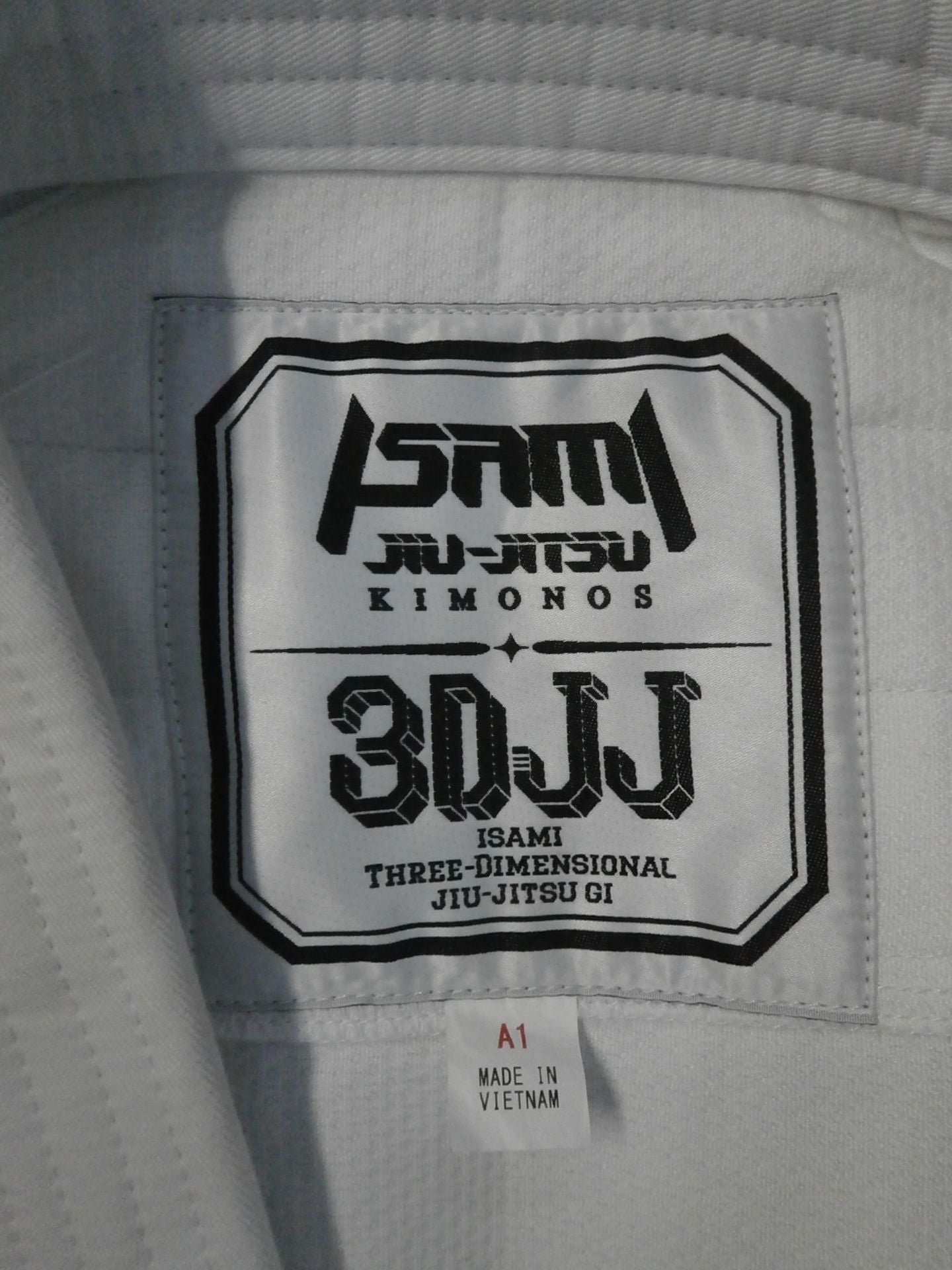 ISAMI 3D柔術着①(ホワイト)