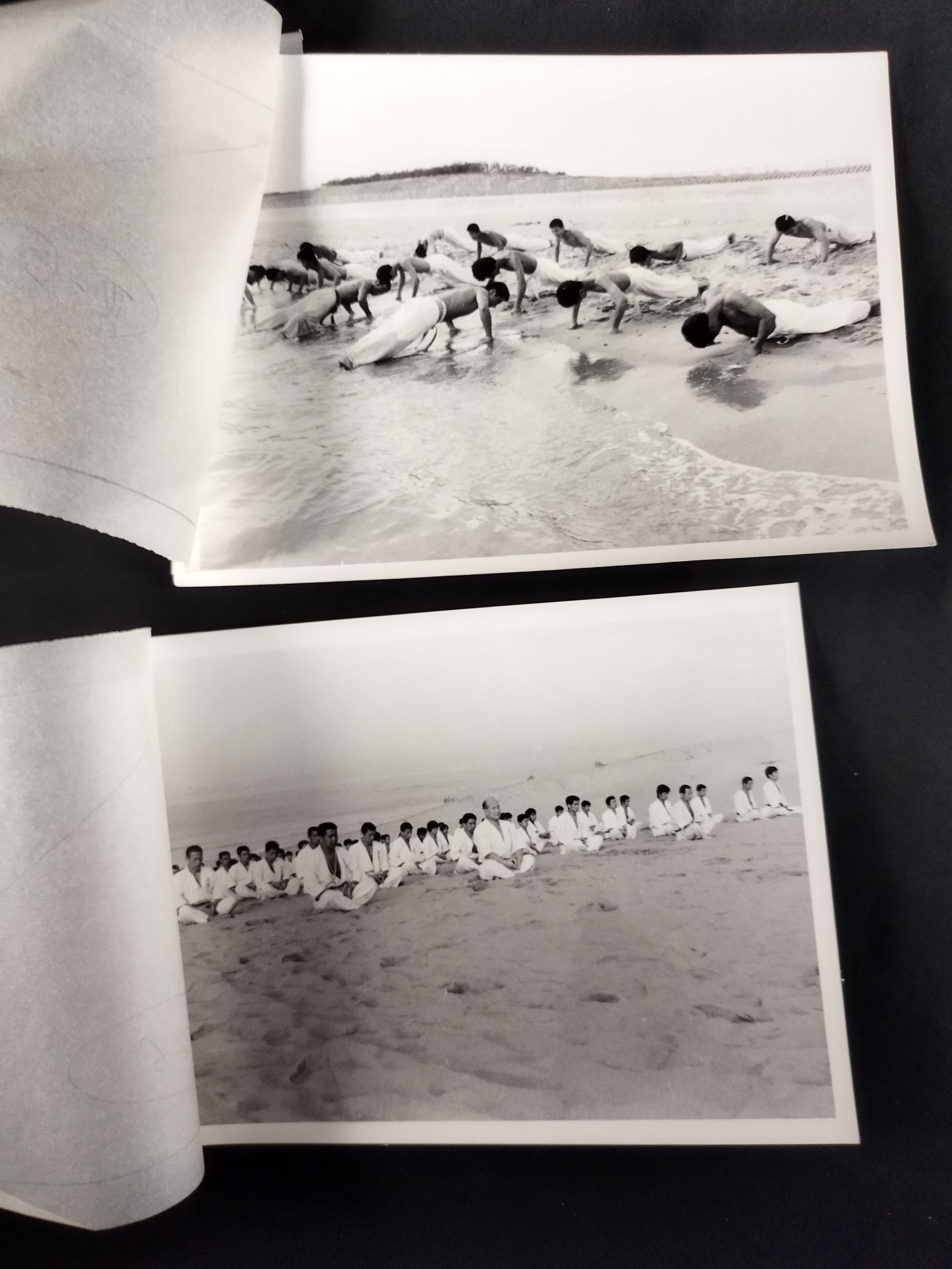 Mas Oyama (Masutatsu Oyama) Kyokushin KARATE Summer Camp Black and WhitePhoto Sets(1)