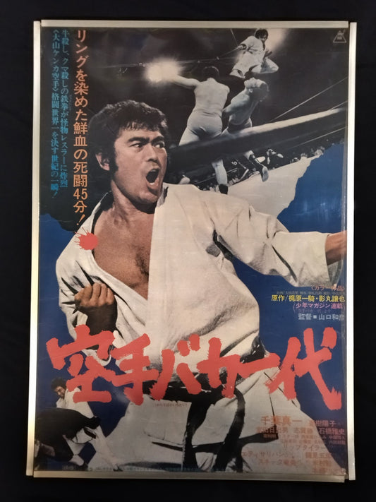Movie Karate for Life (Karate Baka Ichidai)  poster panel