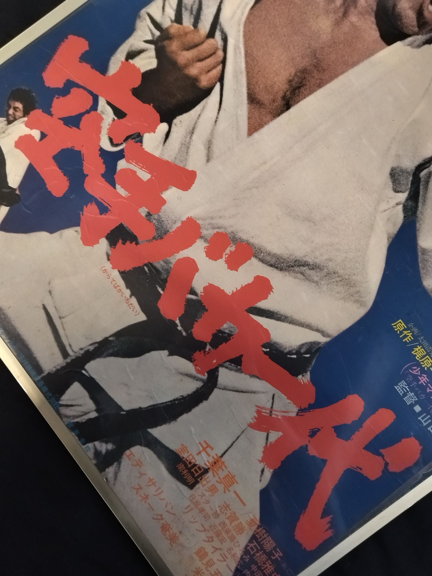 Movie Karate for Life (Karate Baka Ichidai) poster panel