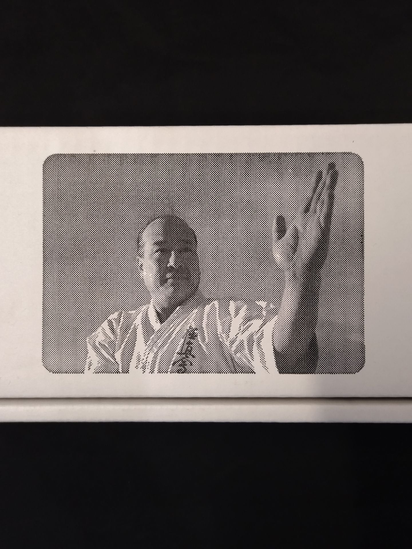 Kyokushin Daido Mas Oyama (Masutatsu Oyama) Tapestry (extinguished candles)