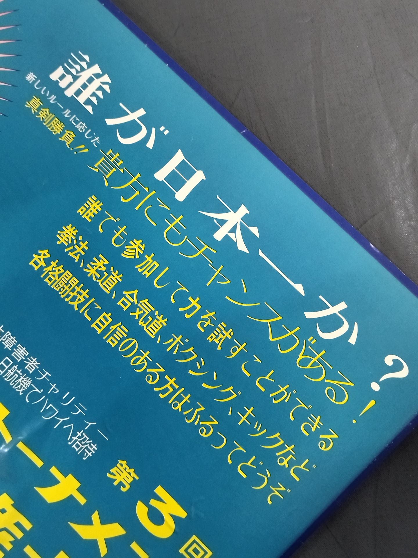 The 3rd Open Tournament All Japan KARATE Province fighters rights tournament
