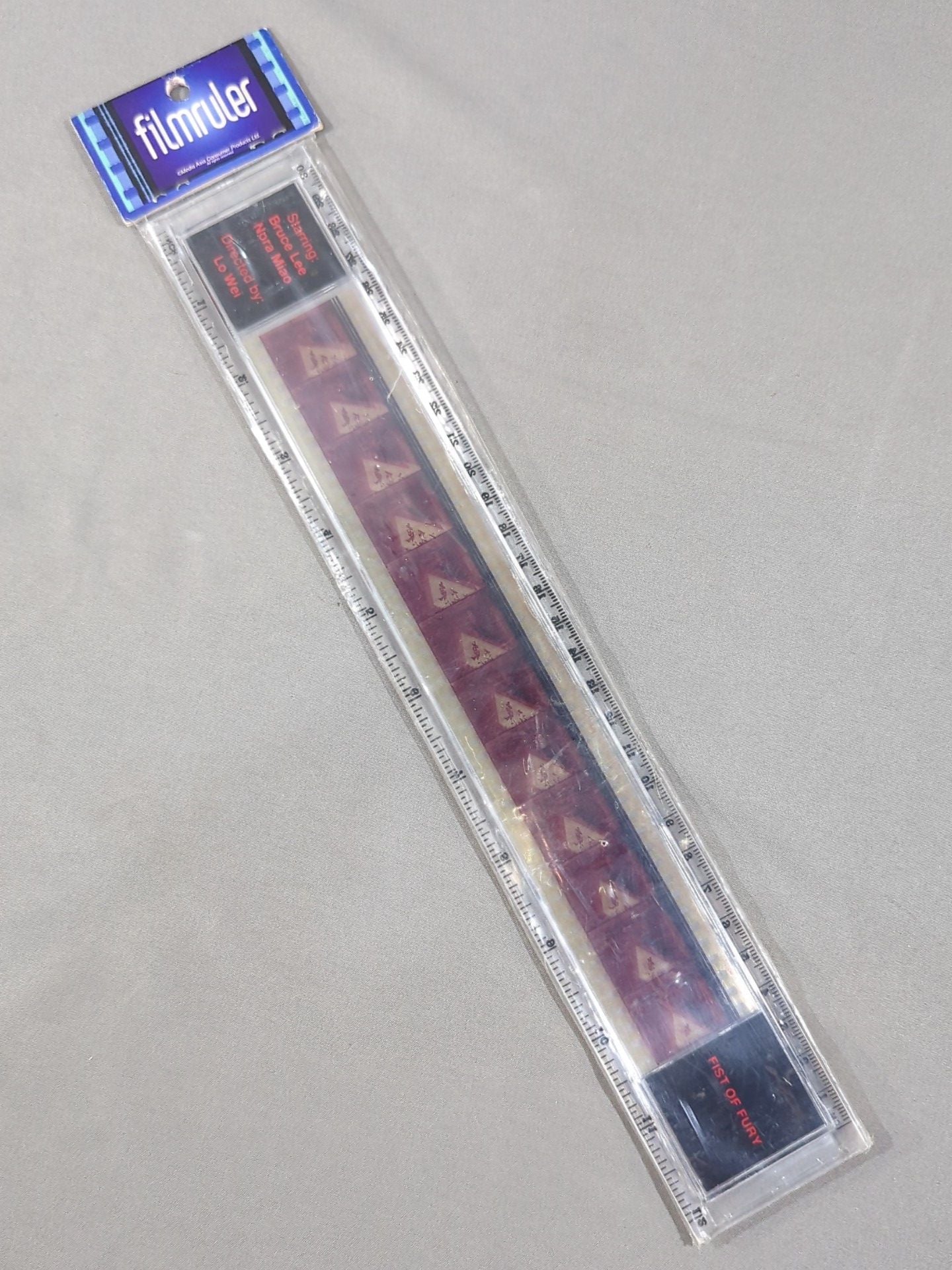 Bruce Lee "Iron Fist of the Dragon Fury" Ruler (3)