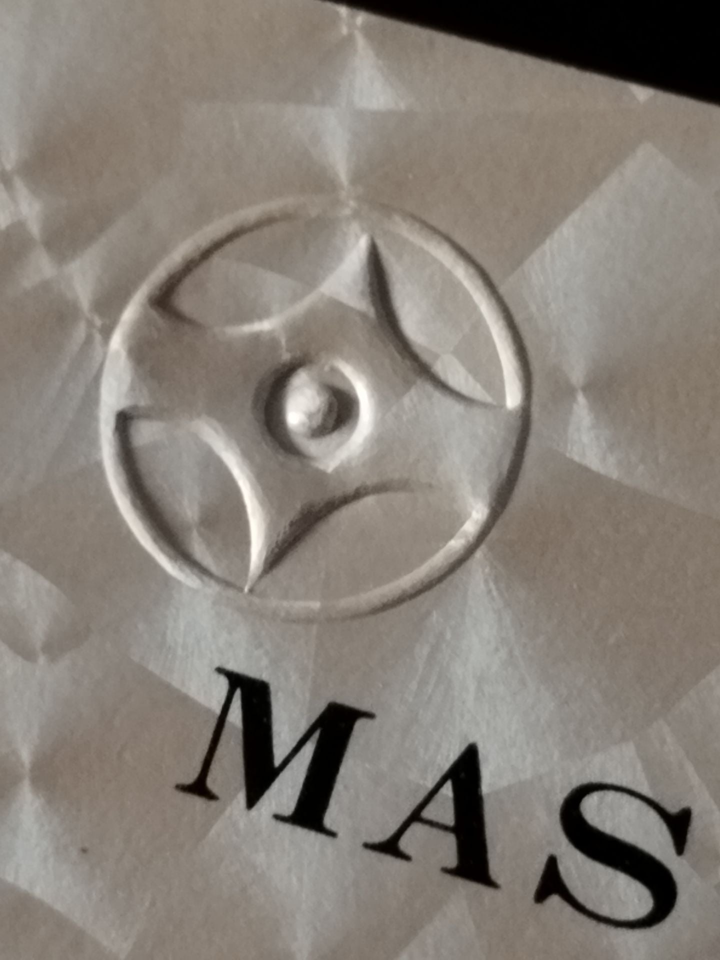 Mas Oyama (Masutatsu Oyama) Business Card (English)