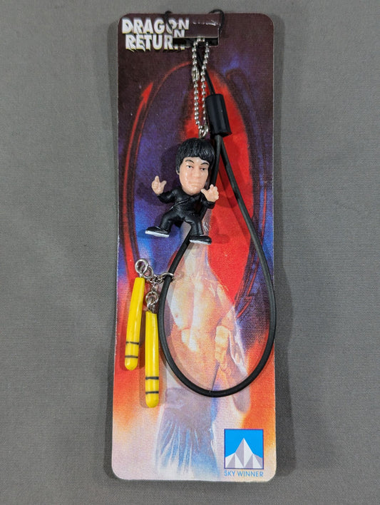 Bruce Lee  Strap (Black Suit, Yellow Nunchuck)