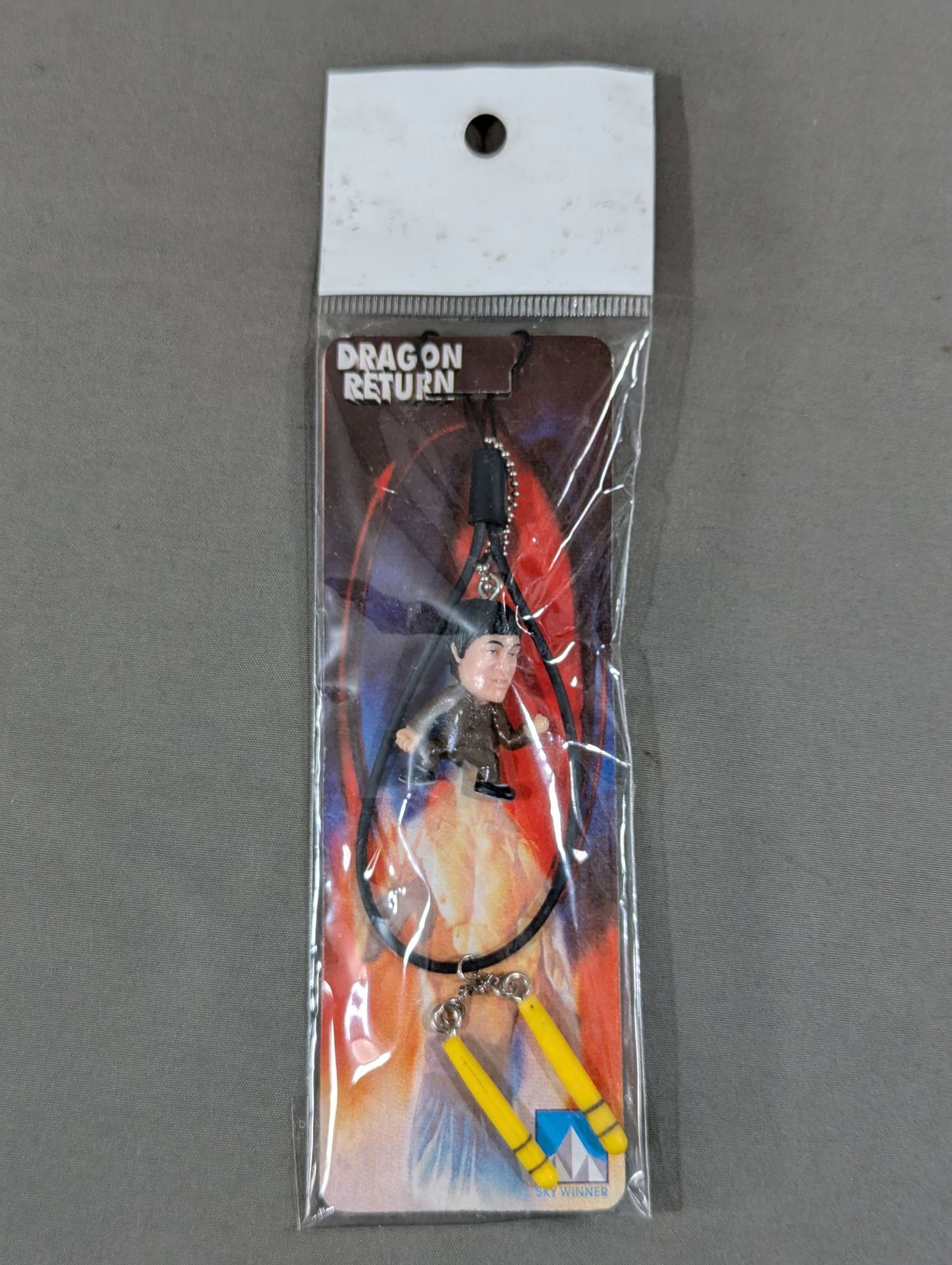 Bruce Lee  Strap (Bruce Lee  Strap ( Brown suit, yellow nunchuck)