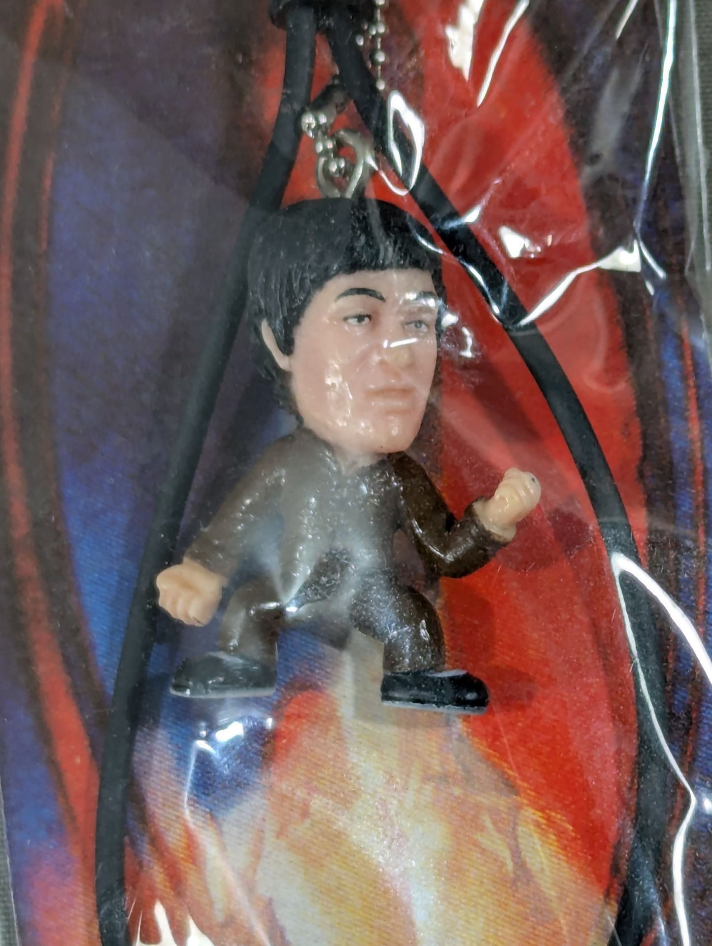 Bruce Lee Strap (Bruce Lee Strap ( Brown suit, yellow nunchuck)