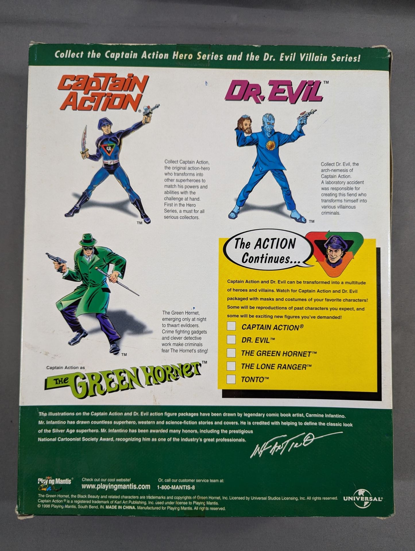 Green Hornet Kato CAPTAIN ACTION