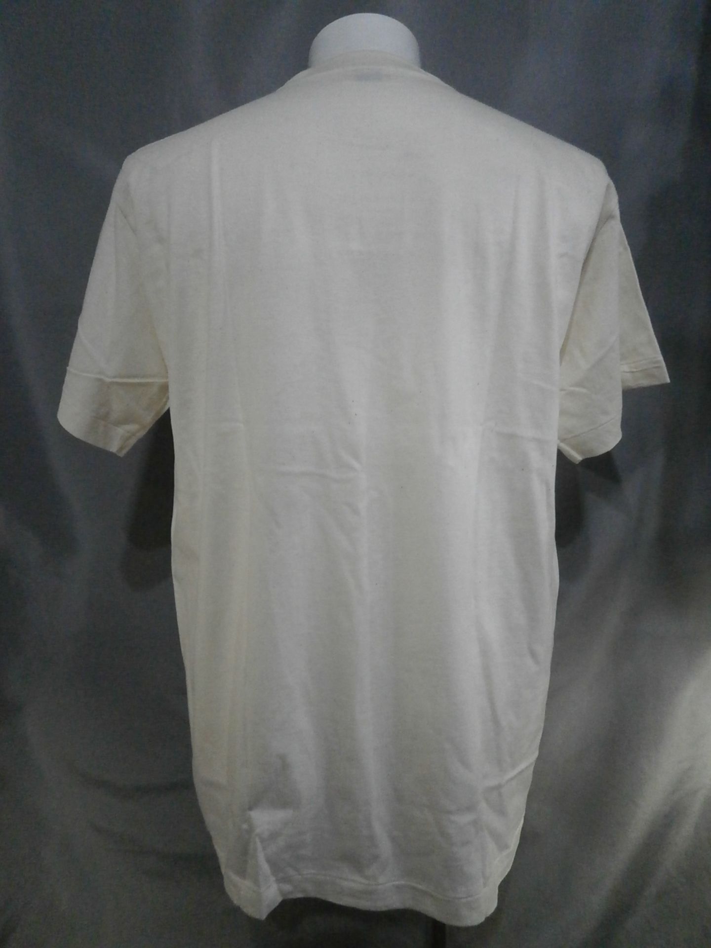 ★Mas Oyamaタグ付★ 極真大阪 当時モノ イラスト Tシャツ