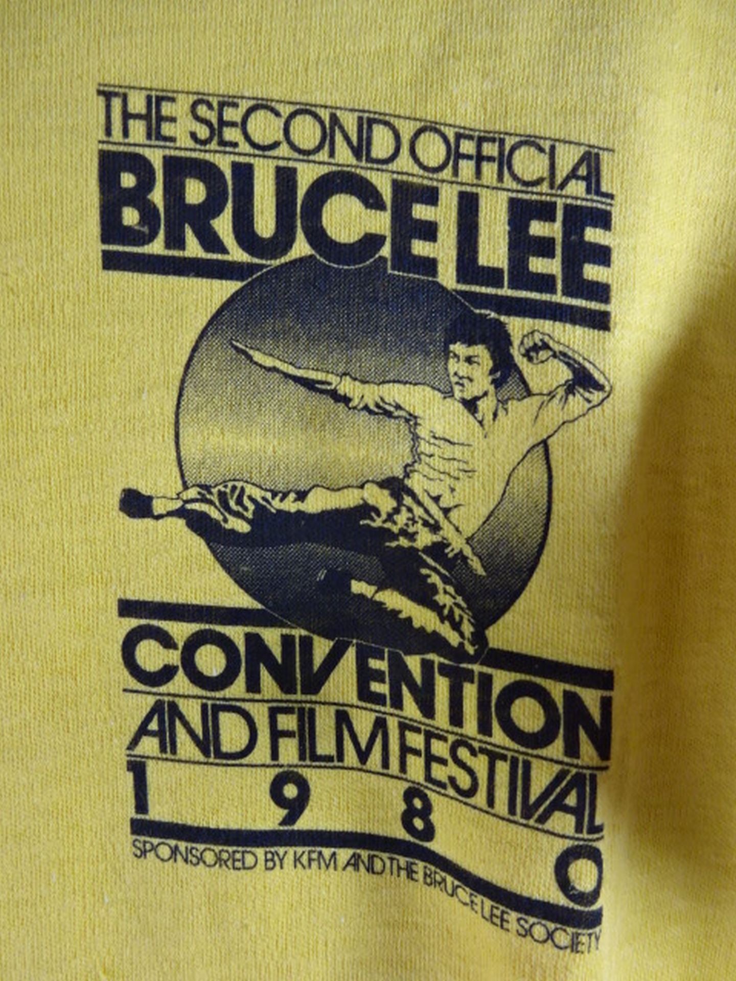 THE SCOND OFFICIAL BRUCE LEE CONVENTION AND FILM FESTIVAL 1980 Tシャツ