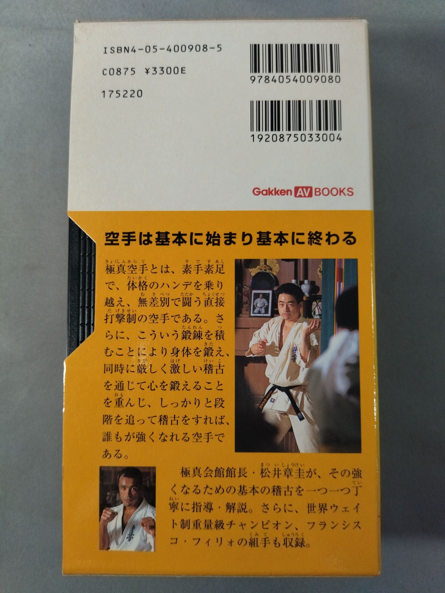 松井章圭館長直伝 極真空手講座