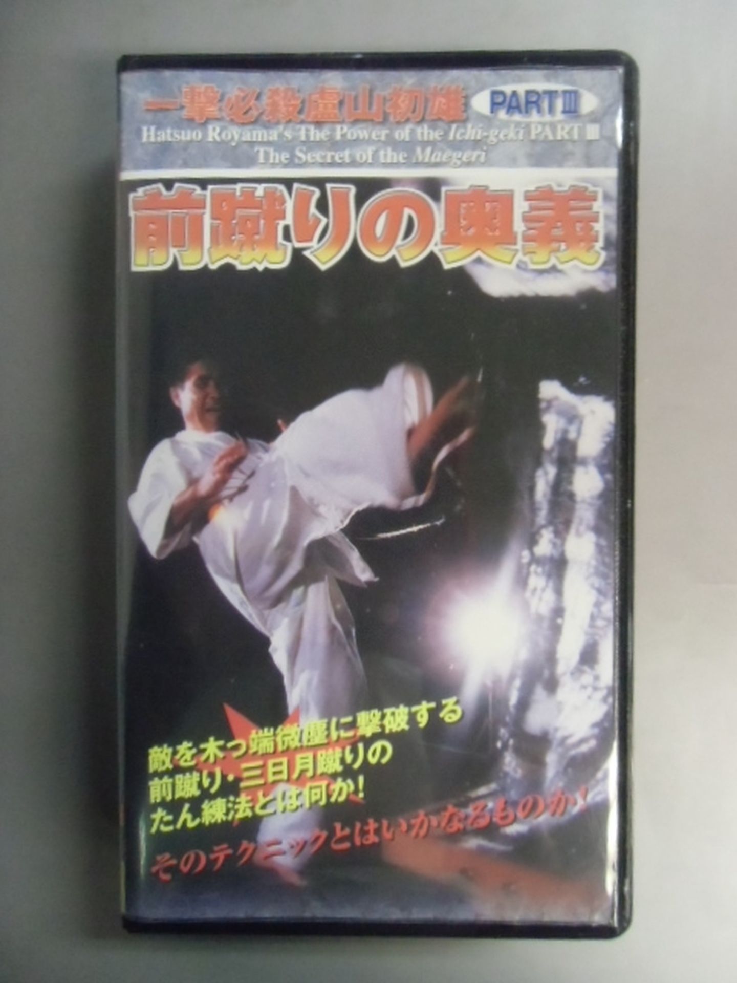 One-Hit Kills Hatsuo Royama PART III. The Mystery of the Front Kick