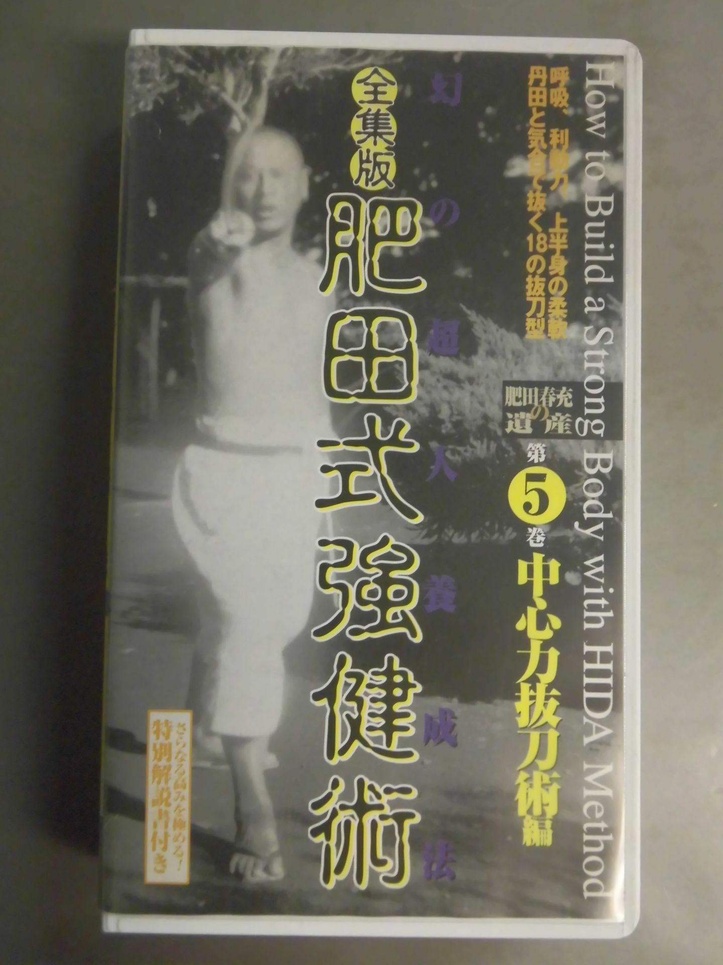 Complete Works Edition Hida Style Kenjutsu Phantom Superhuman Training Method Volume 5 Central Power Extraction Sword Jutsu Edition