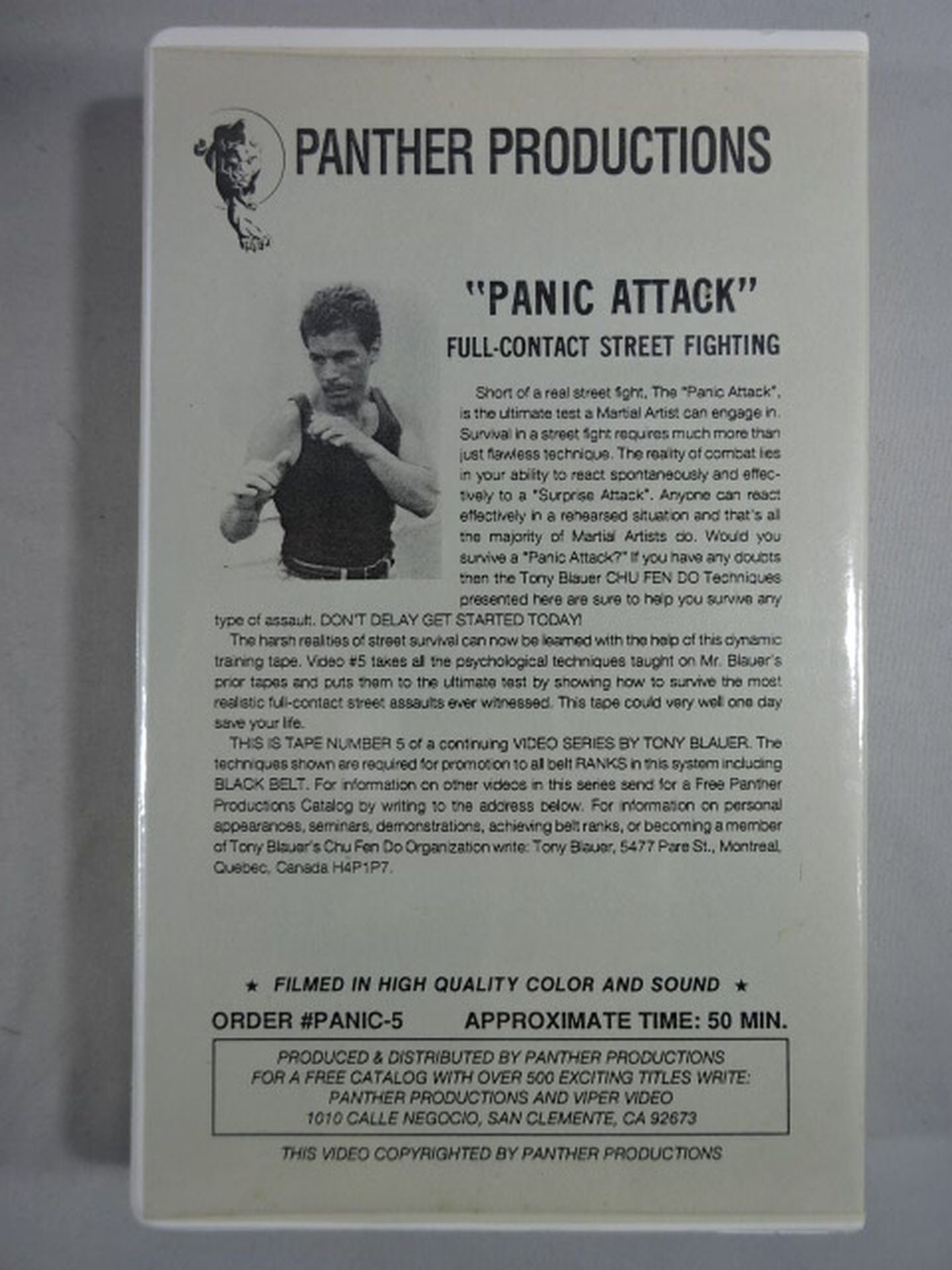 "PANIC ATTACK" FULL-CONTACT STREET FIGHTING