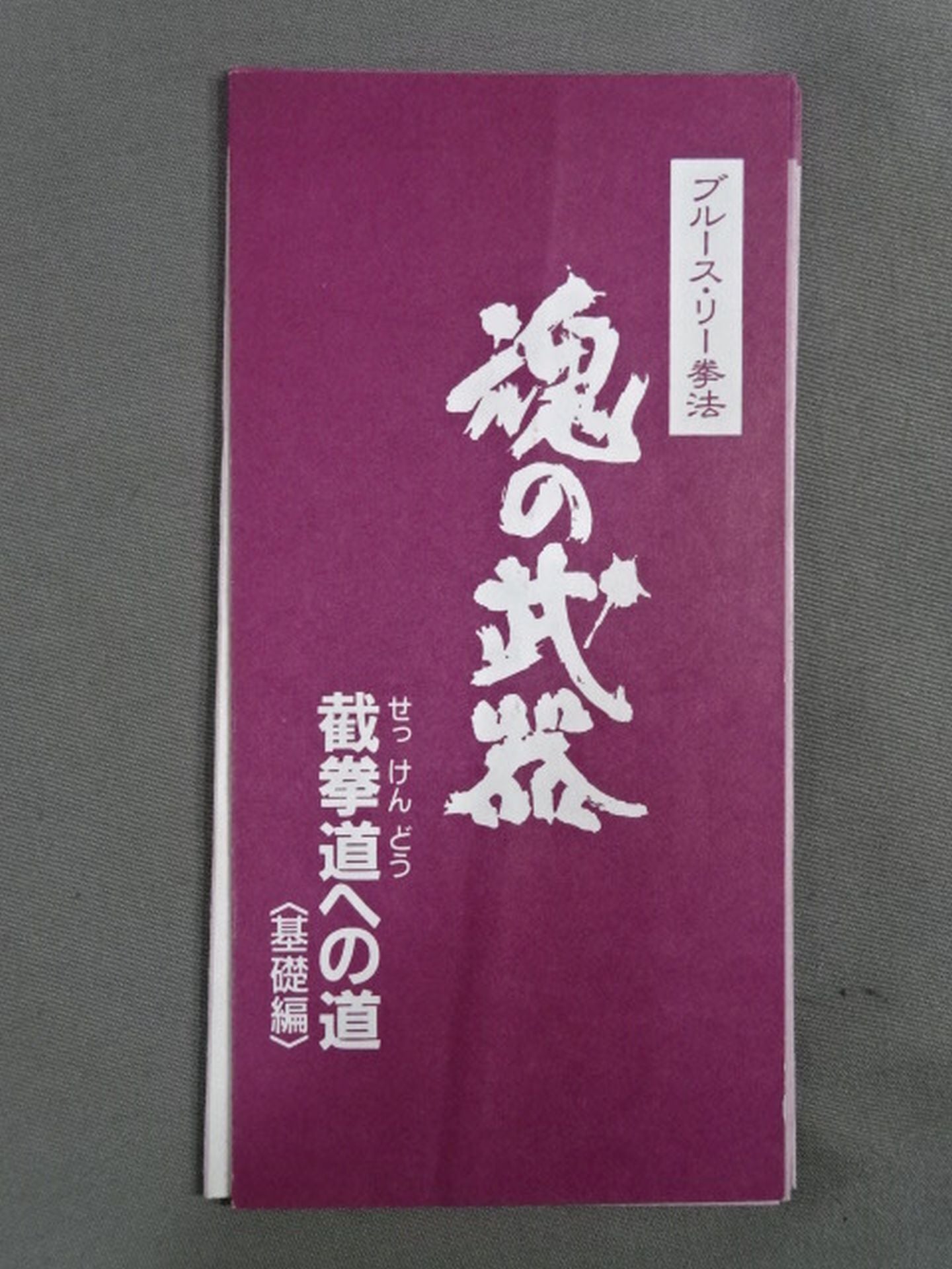 魂の武器 ブルース・リー拳法 截拳道への道 <基礎編>