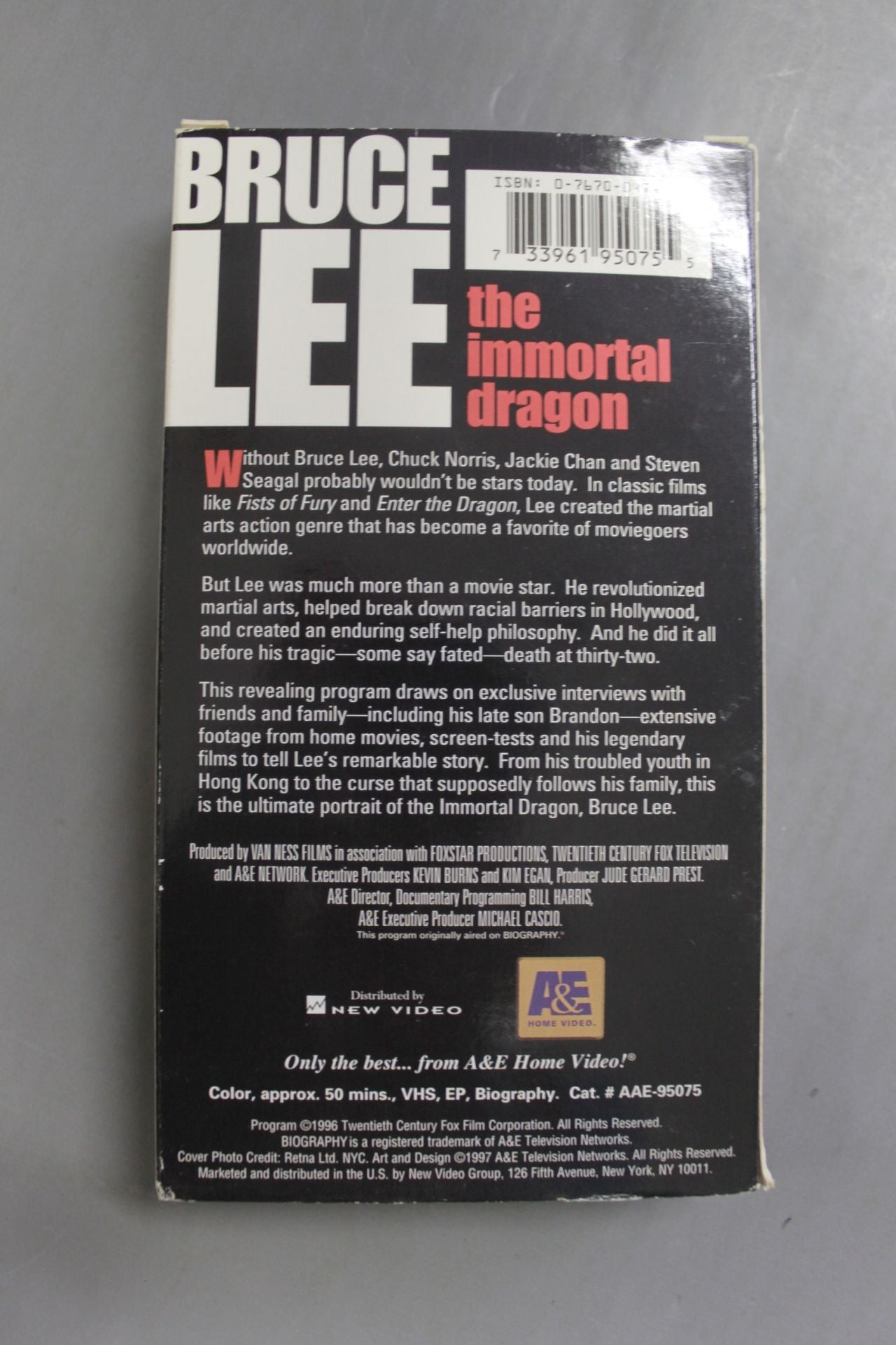 BRUCE LEE the immortal dragon