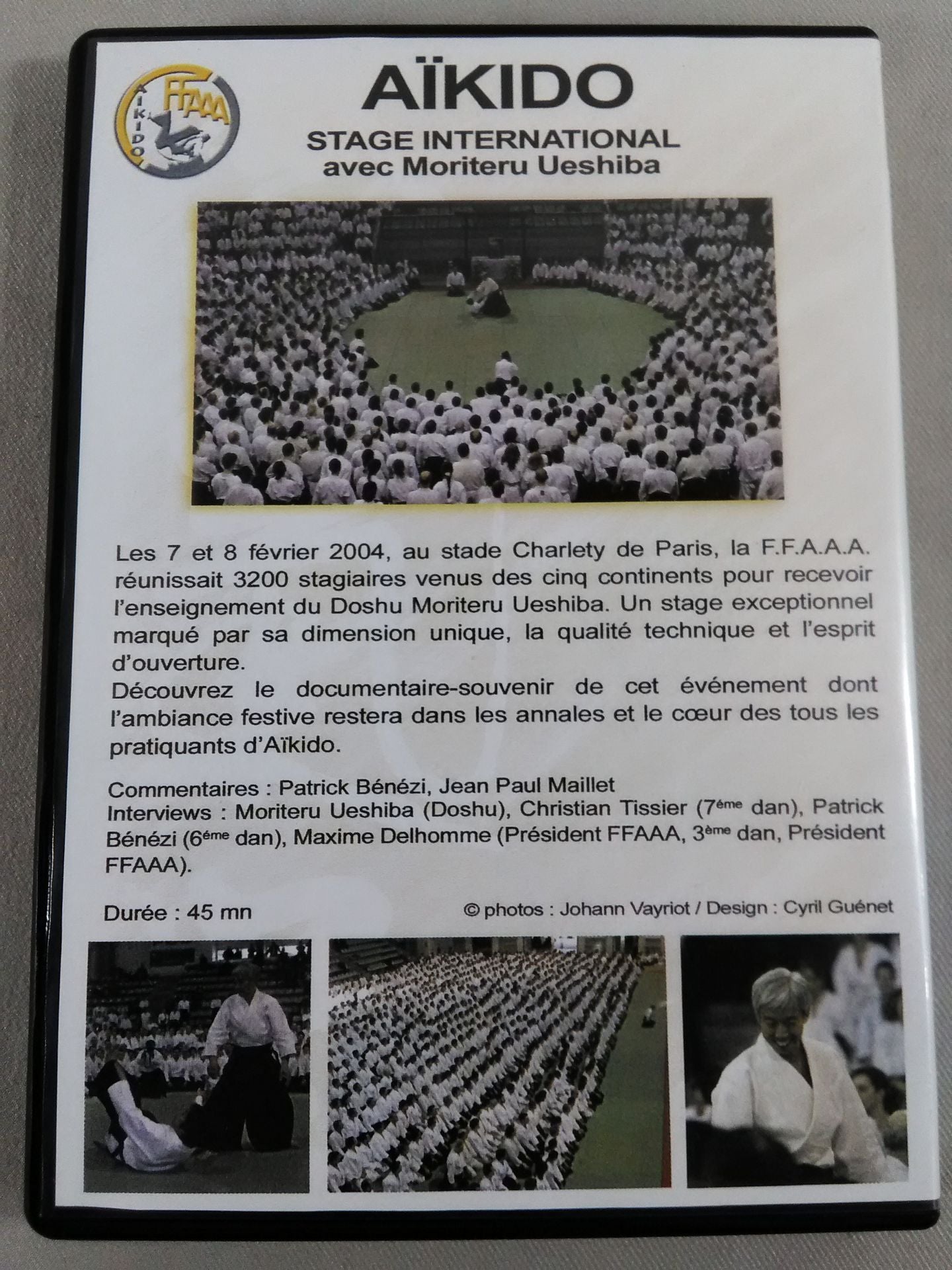 AIKIDO STAGE INTERNATIONAL avec Moriteru Ueshiba