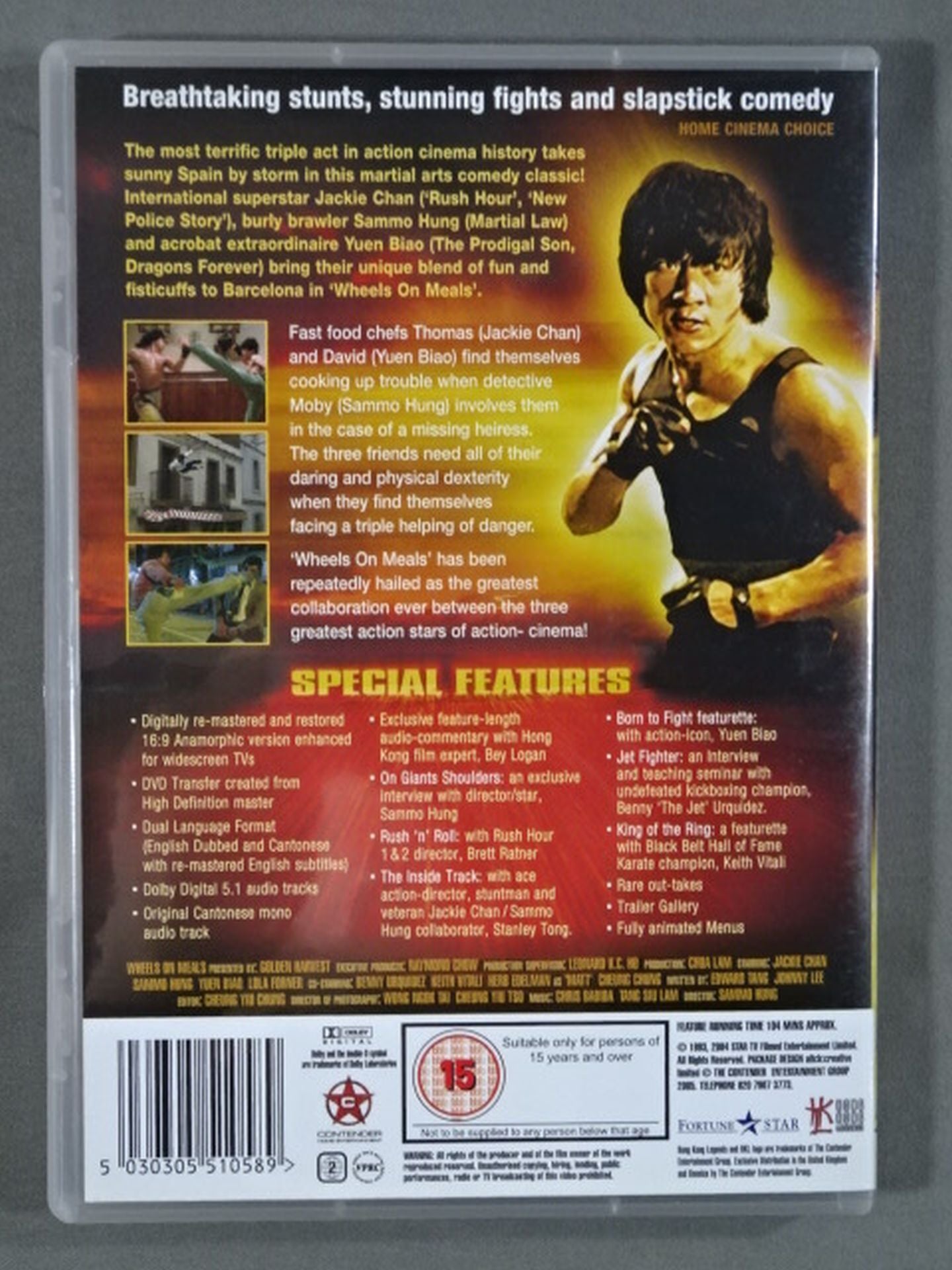 ★ JACKIE CHAN STARRING ★ WHEELS ON MEALS