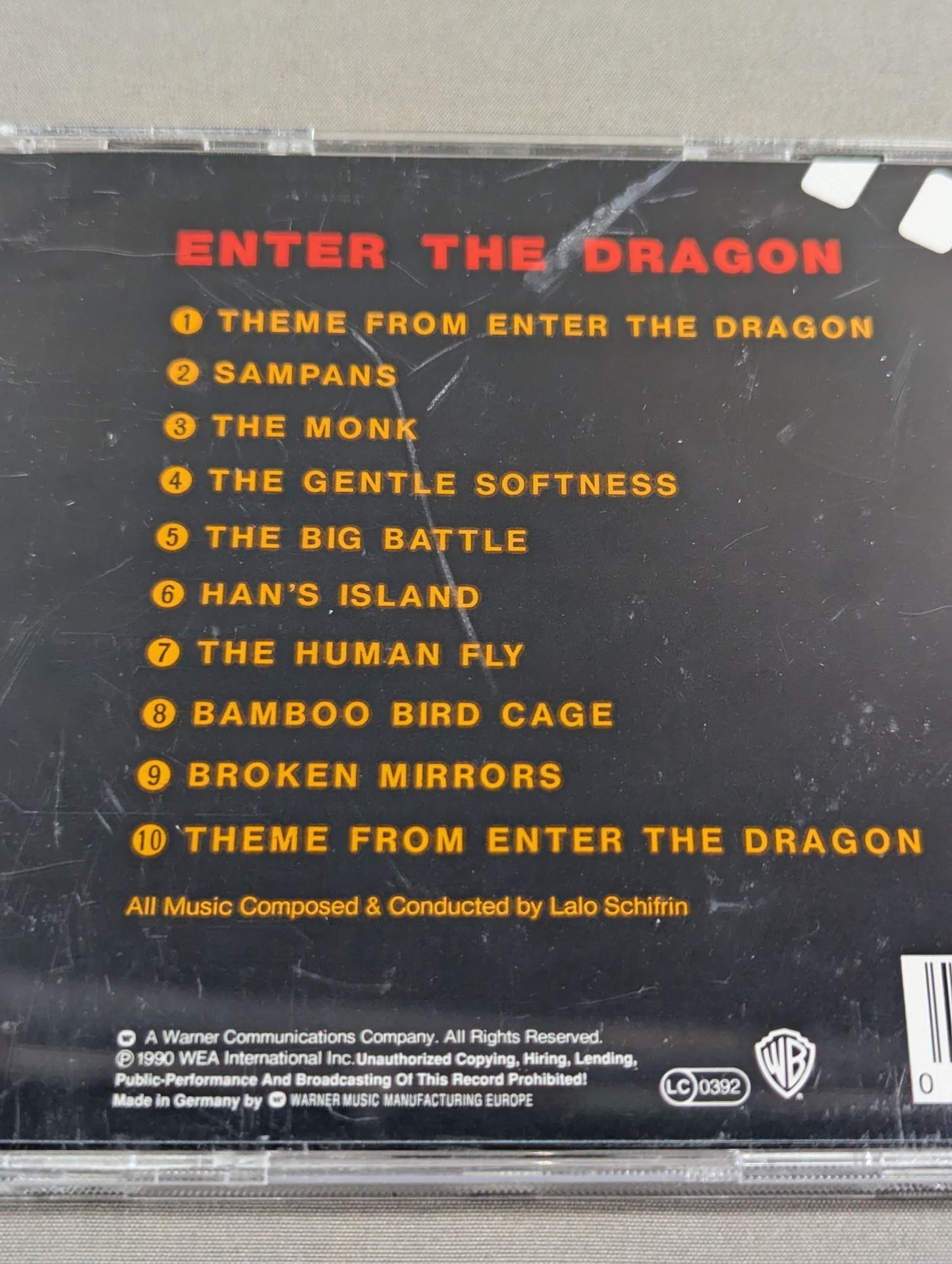 『ENTER THE DRAGON』 オリジナル・サウンドトラック