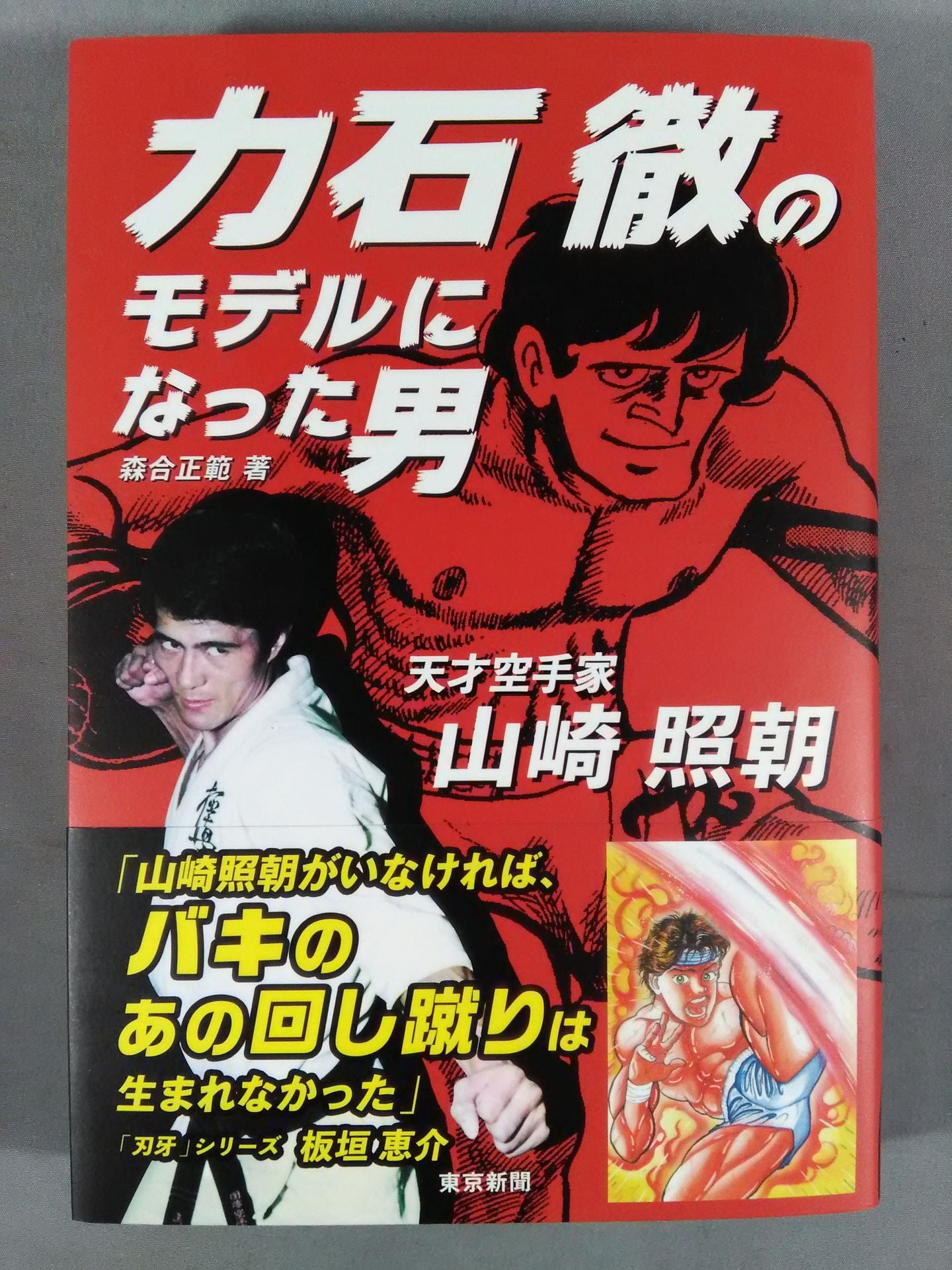 The man who became the model for Toru Rikiishi Genius KARATE TERUTOMO YAMAZAKI