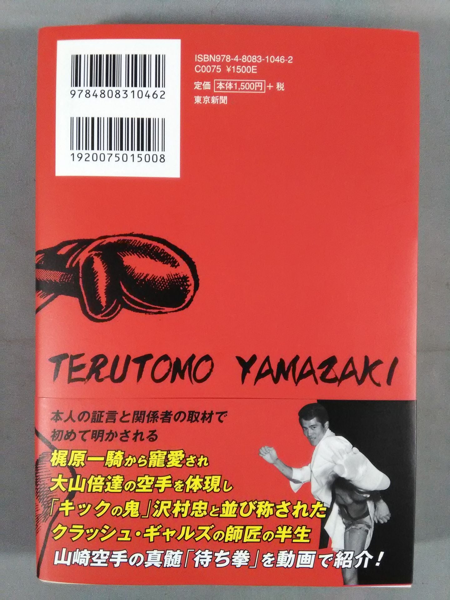 The man who became the model for Toru Rikiishi Genius KARATE TERUTOMO YAMAZAKI