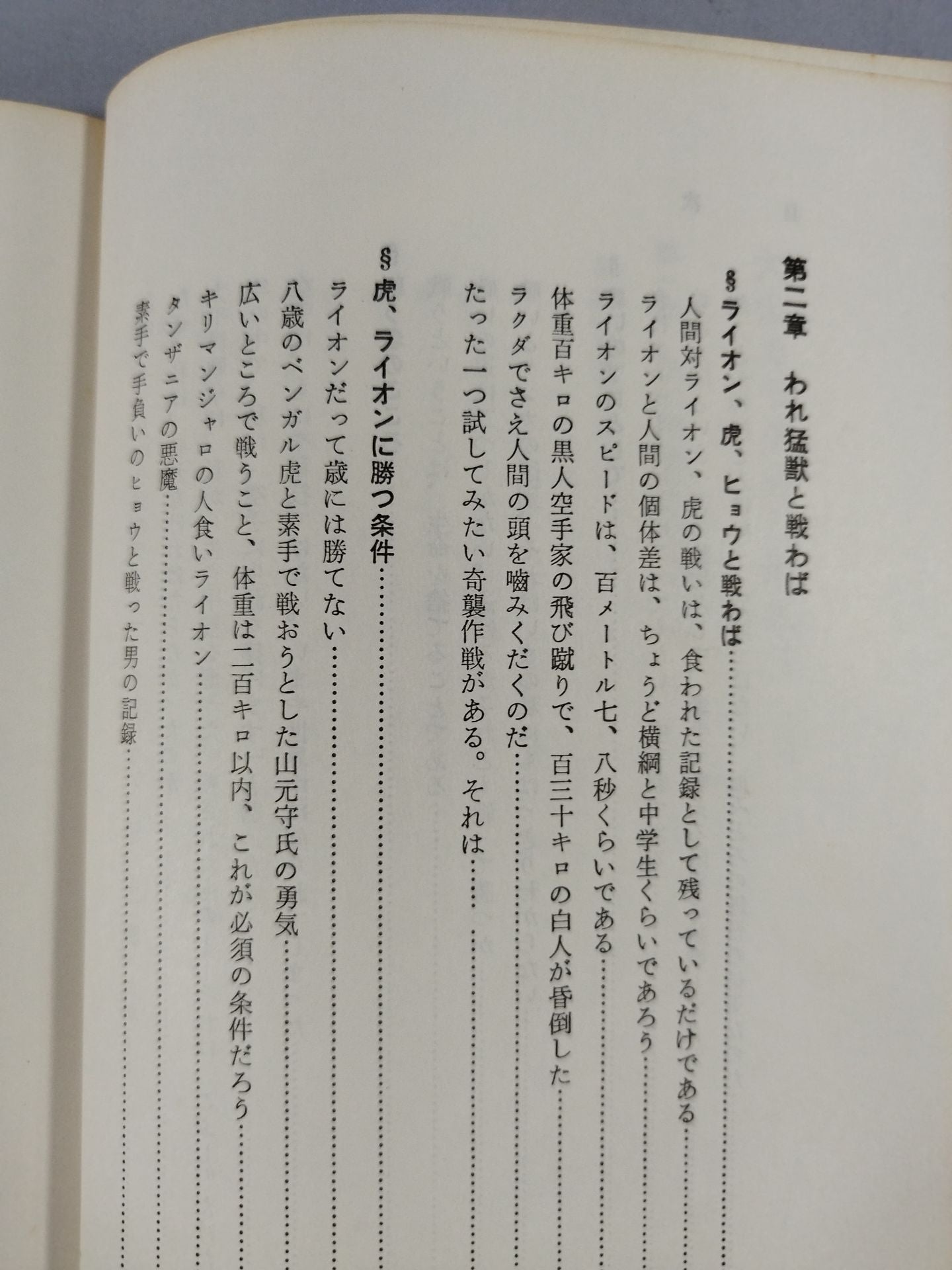 大山カラテもし戦わば
