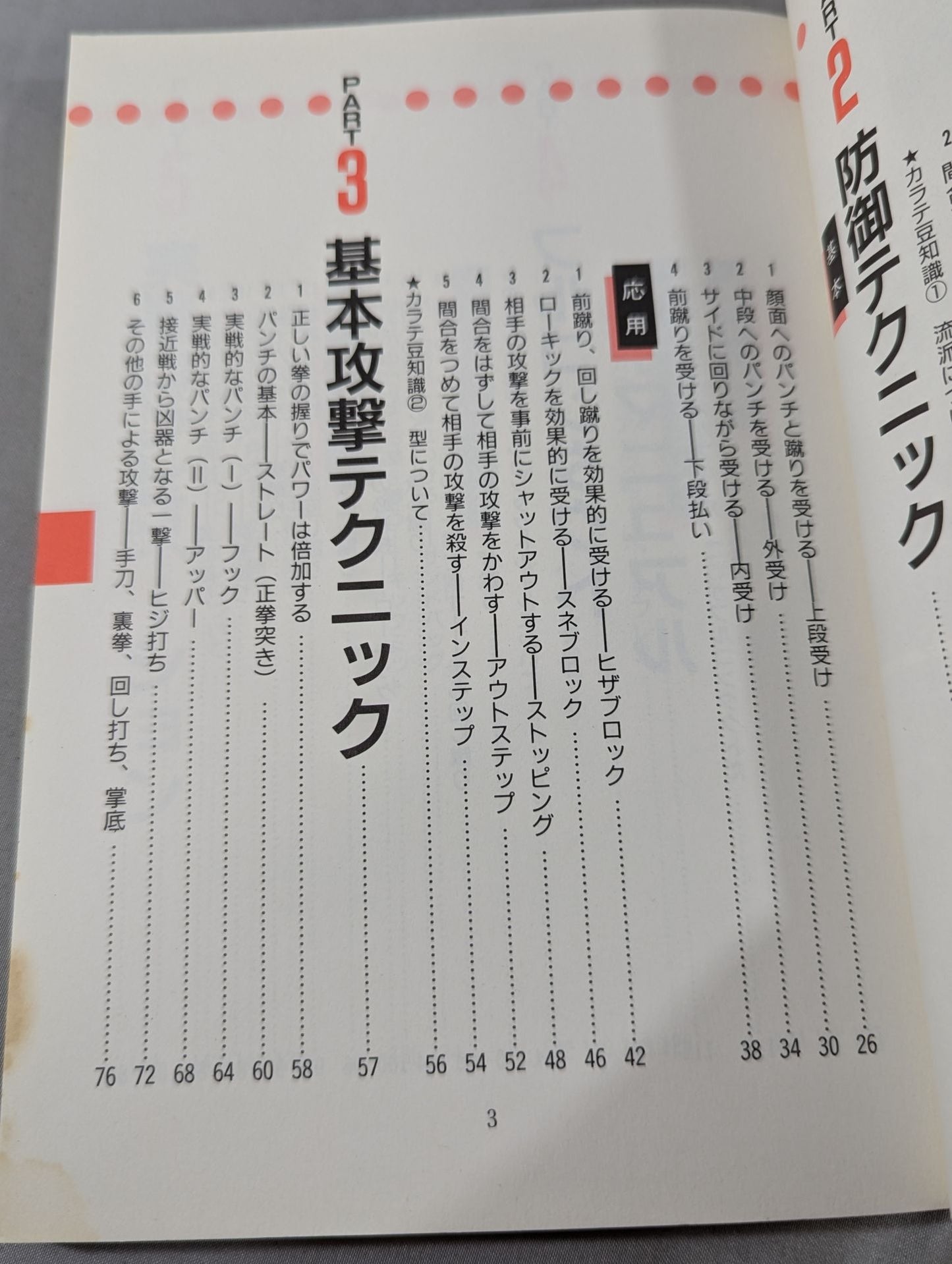 攻撃空手 技術と練習法
