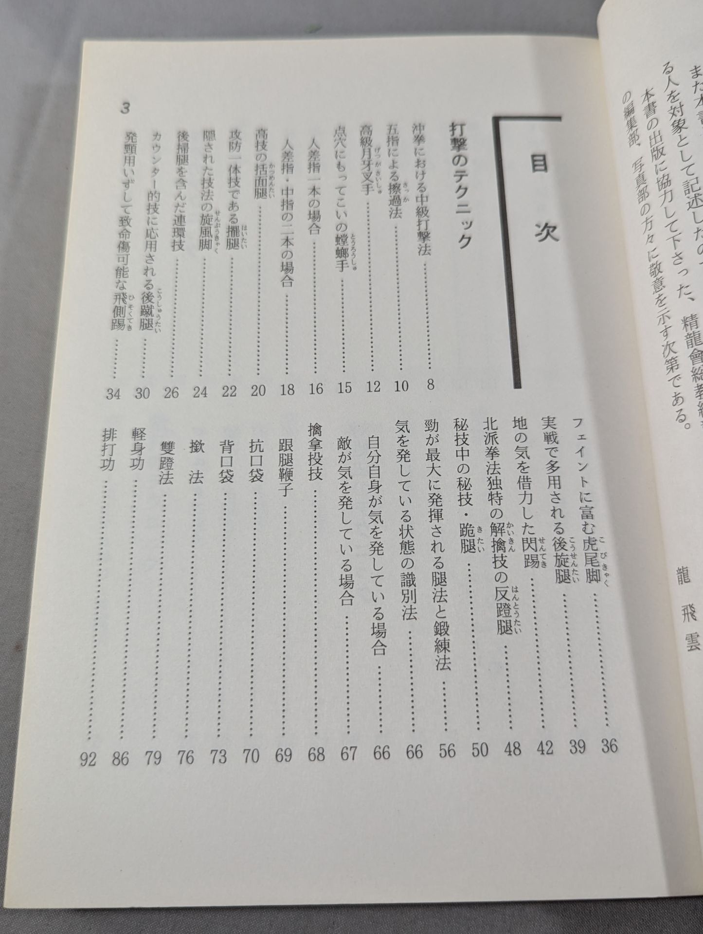 拳法精髄 ハイレベルテクニックを学ぶ