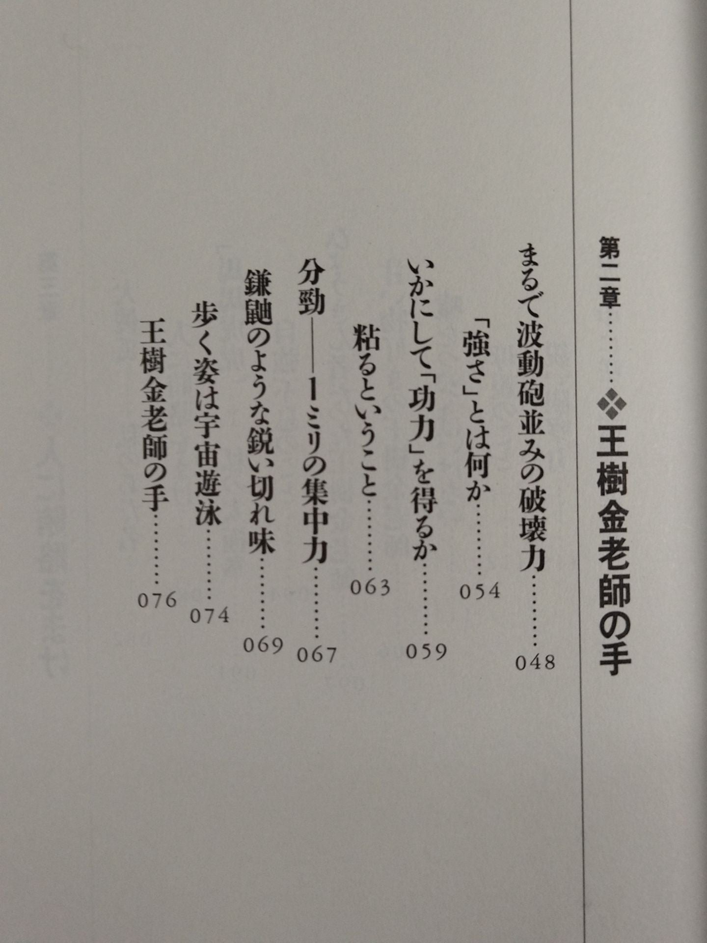自強不息 柔派拳法大人「王樹金老師」 至高の教え