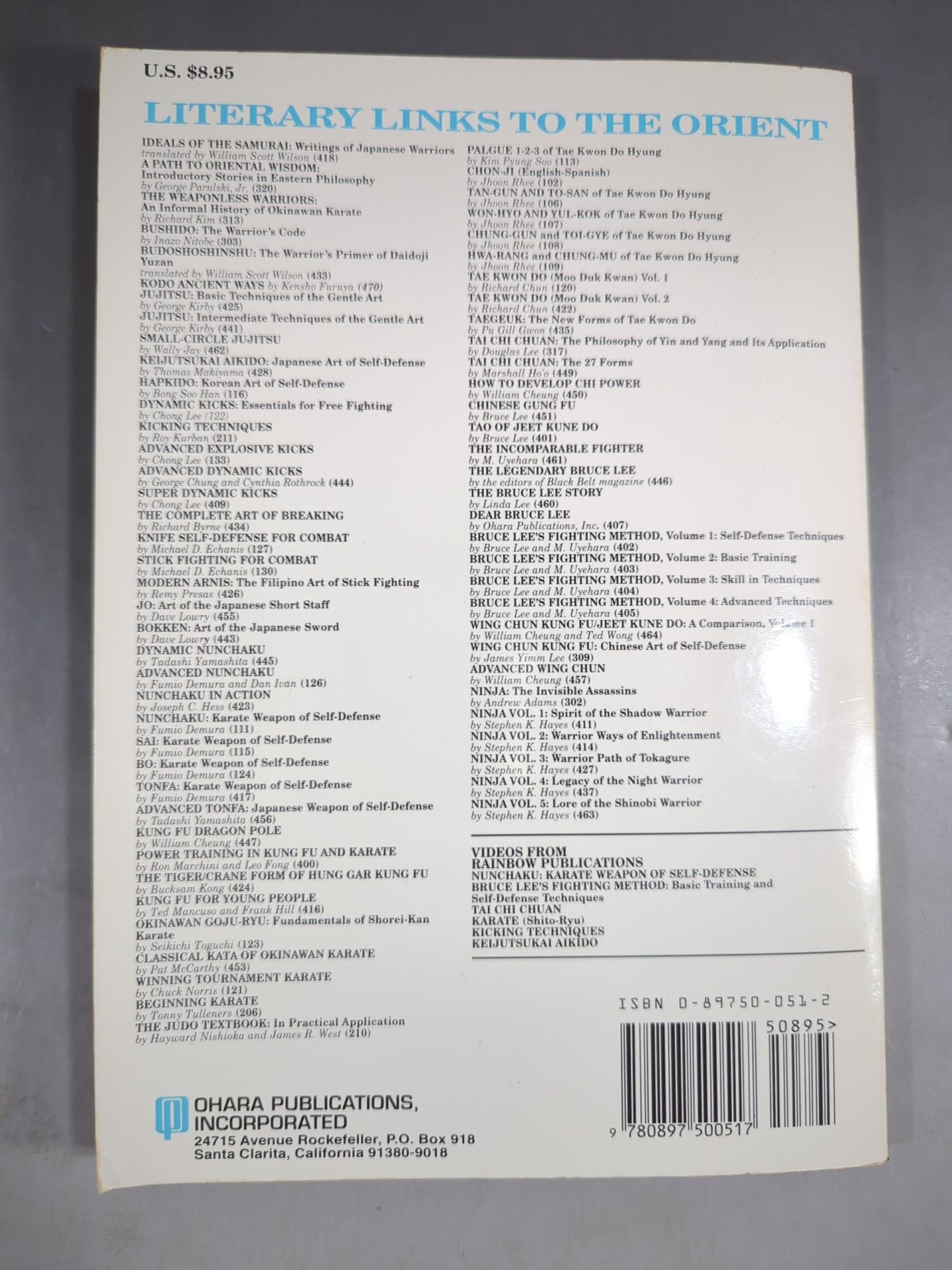 BRUCE LEE’S FIGHTING METHOD / BASIC TRAINING