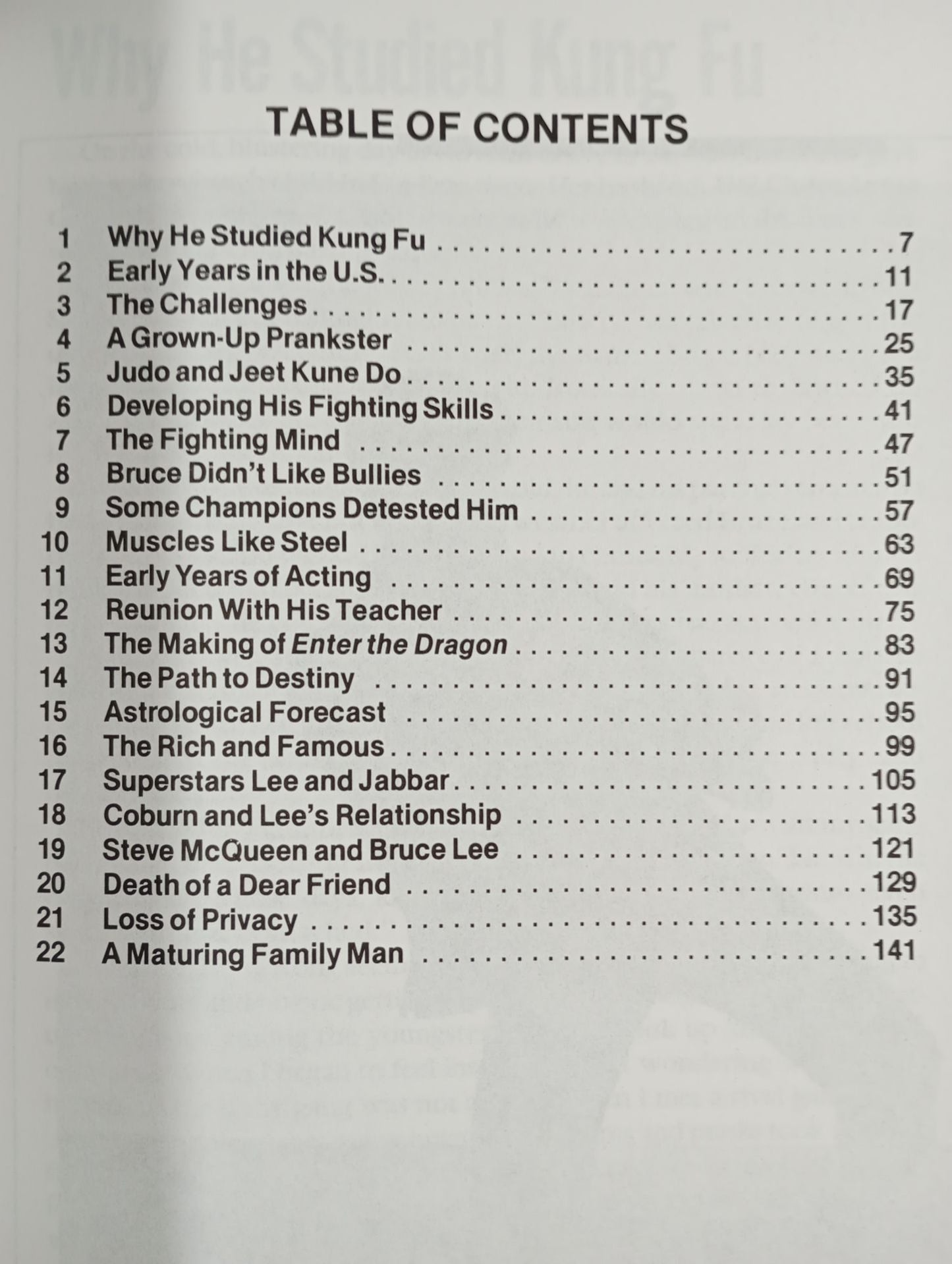 BRUCE LEE: THE INCOMPARABLE FIGHTER