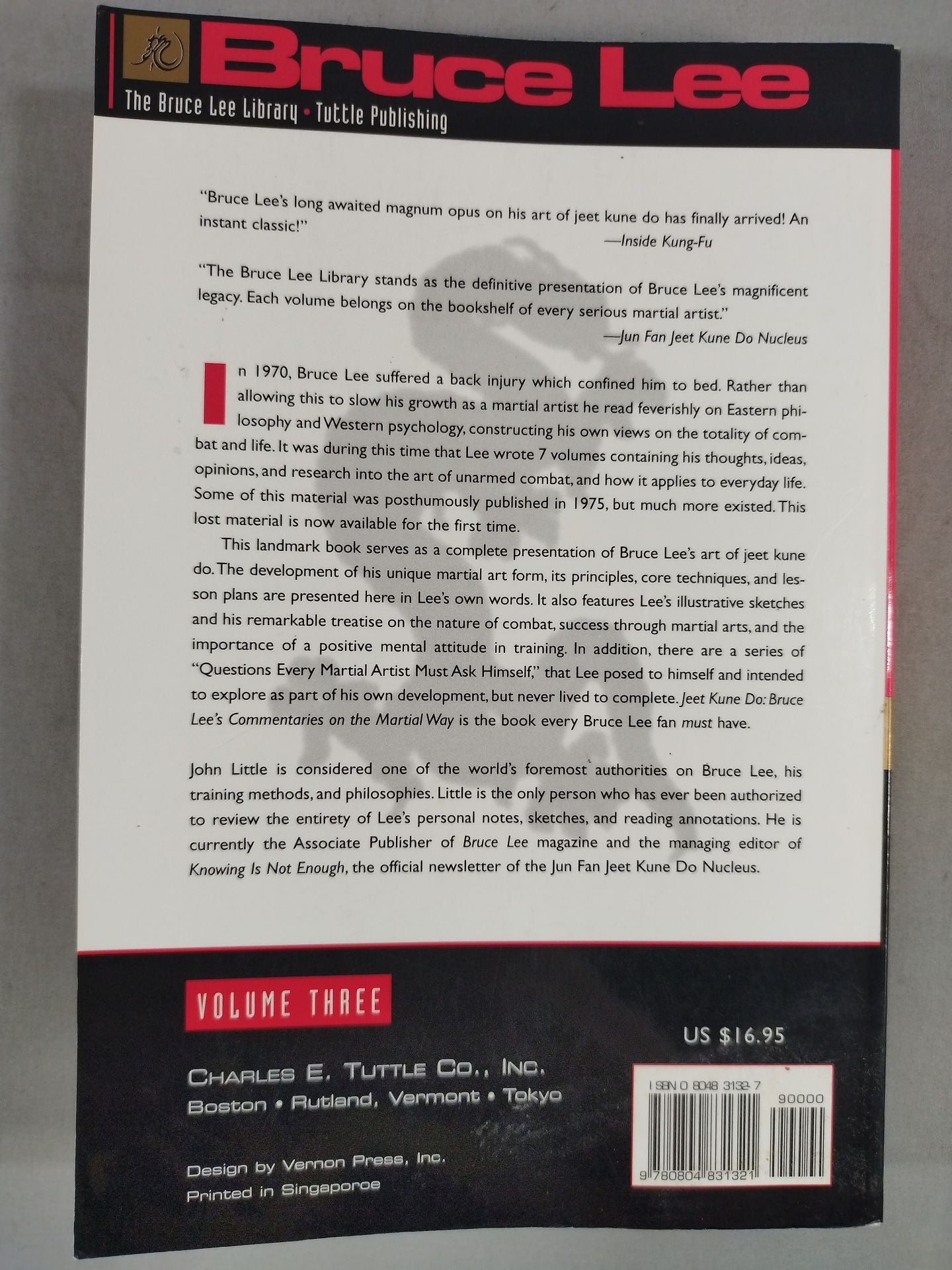 Bruce Lee(Vol.3)Jeet Kune Do