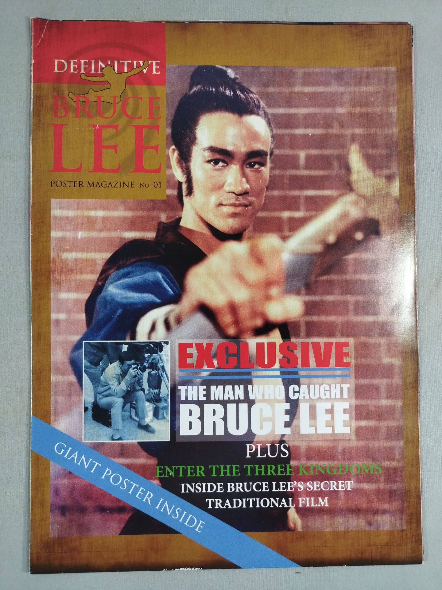 DEFINITIVE BRUCE LEE / ポスターマガジン No.01