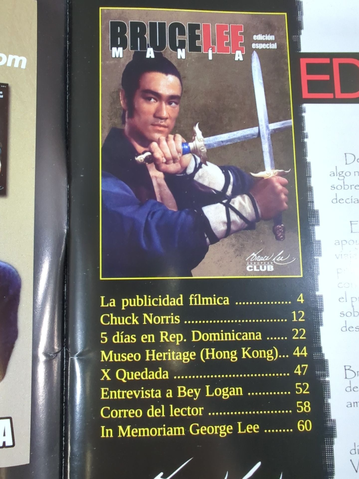 BRUCE LEE MANIA No.12