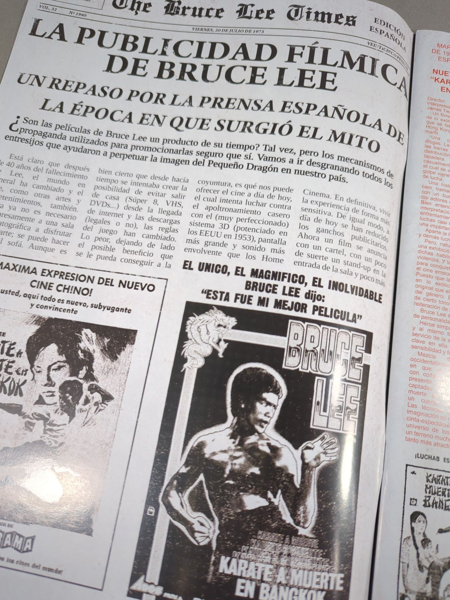 BRUCE LEE MANIA No.12