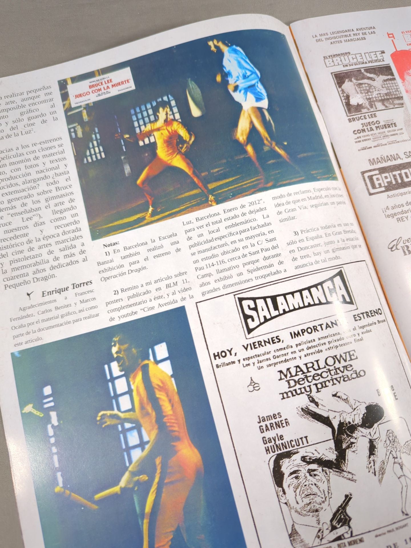 BRUCE LEE MANIA No.12