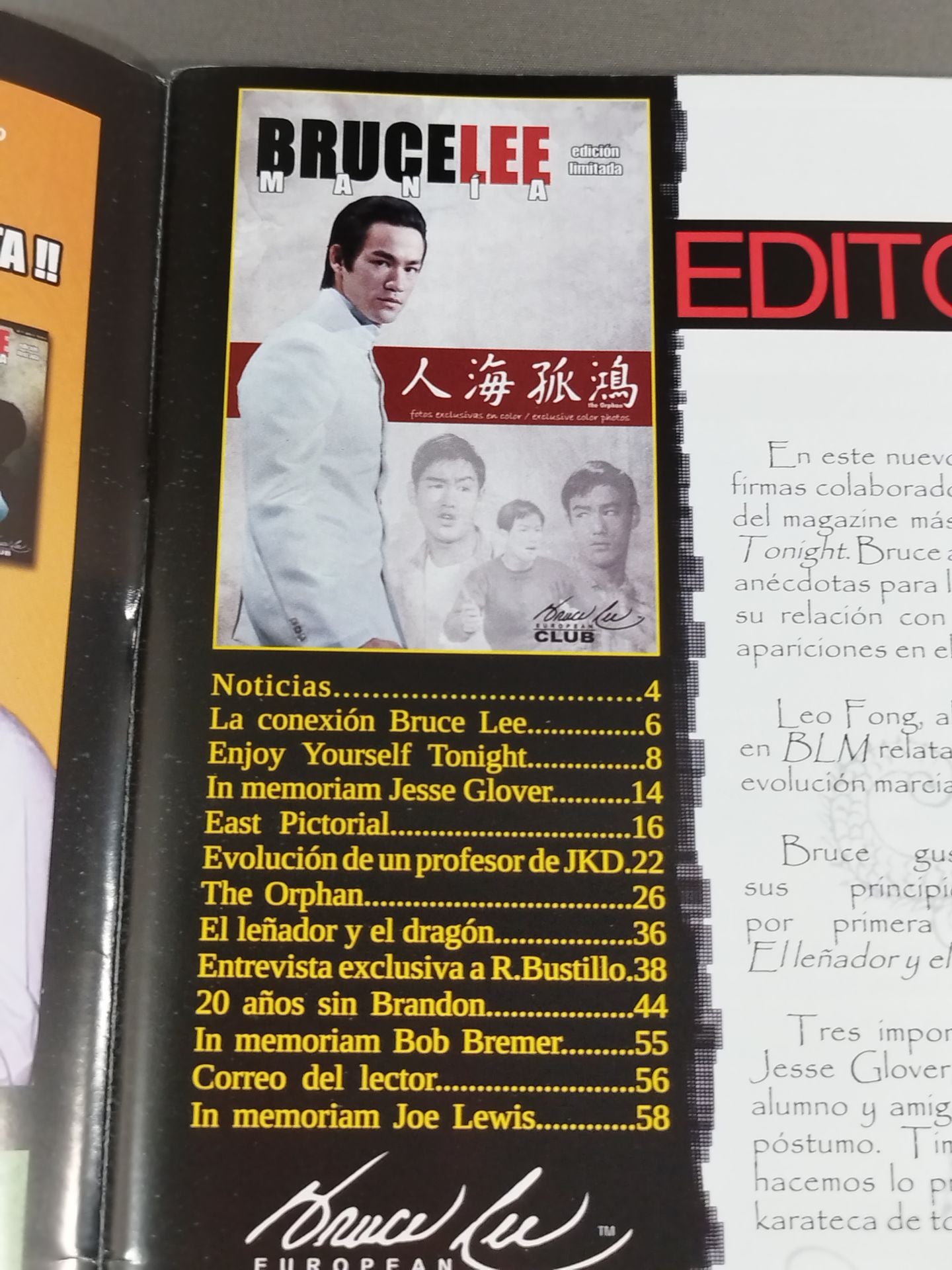 BRUCE LEE MANIA No.9