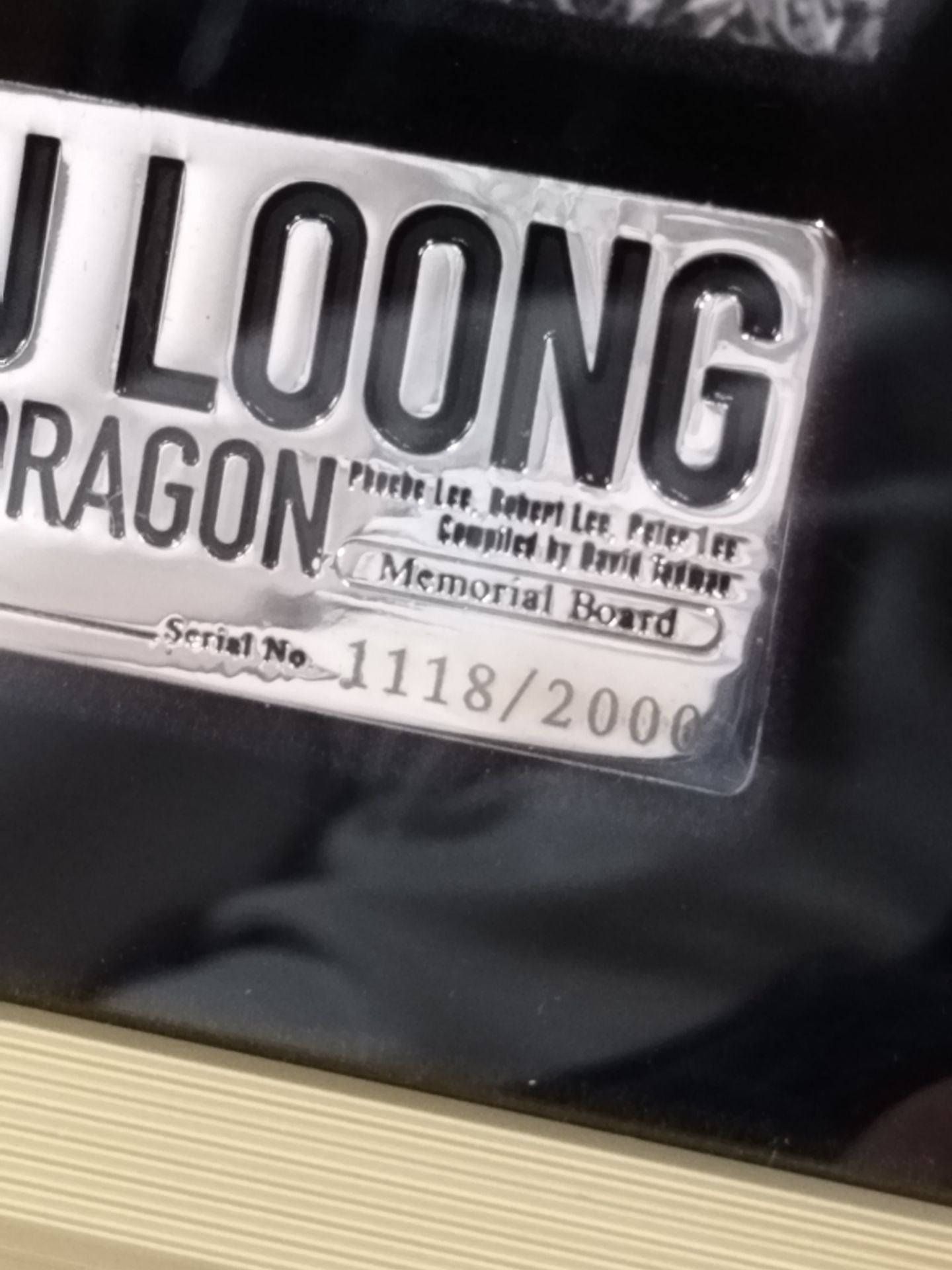 LEE SIU LOONG MEMORIES OF THE DRAGON vol.1