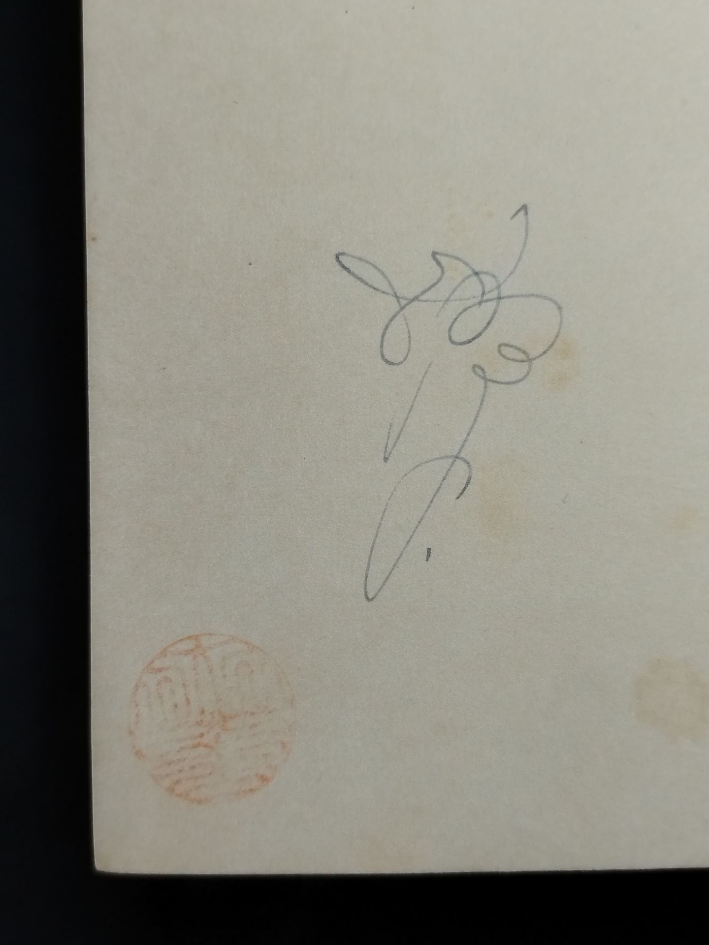 ★ Mas Oyama (Masutatsu Oyama) 1955 with handwritten notes ★ by Mitsuhide Akechi