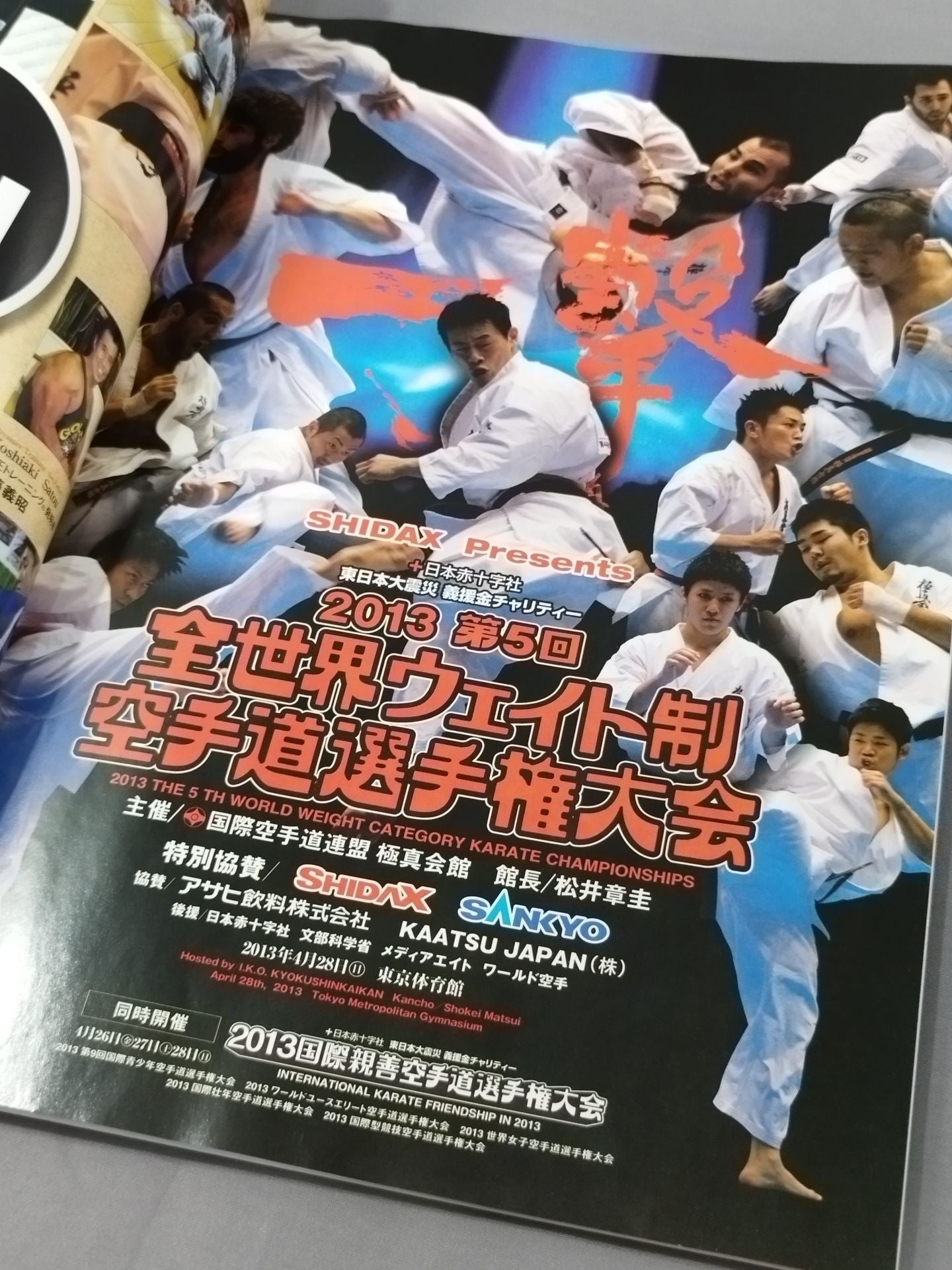 Kyokushin Kaikan 2013 5th Worldwide Weight-Based KARATE RoadFighters  rights tournament