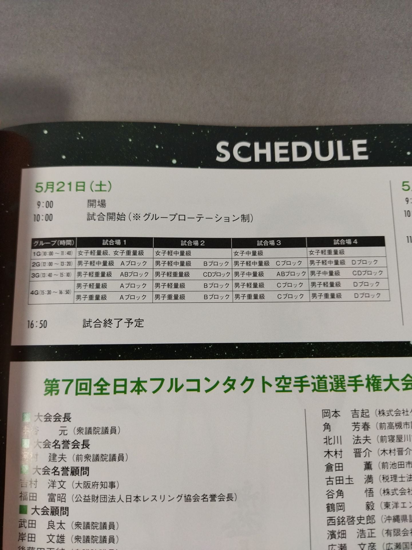 JFKO 7th All Japan Full Contact KARATE Province Fighters Rights Tournament