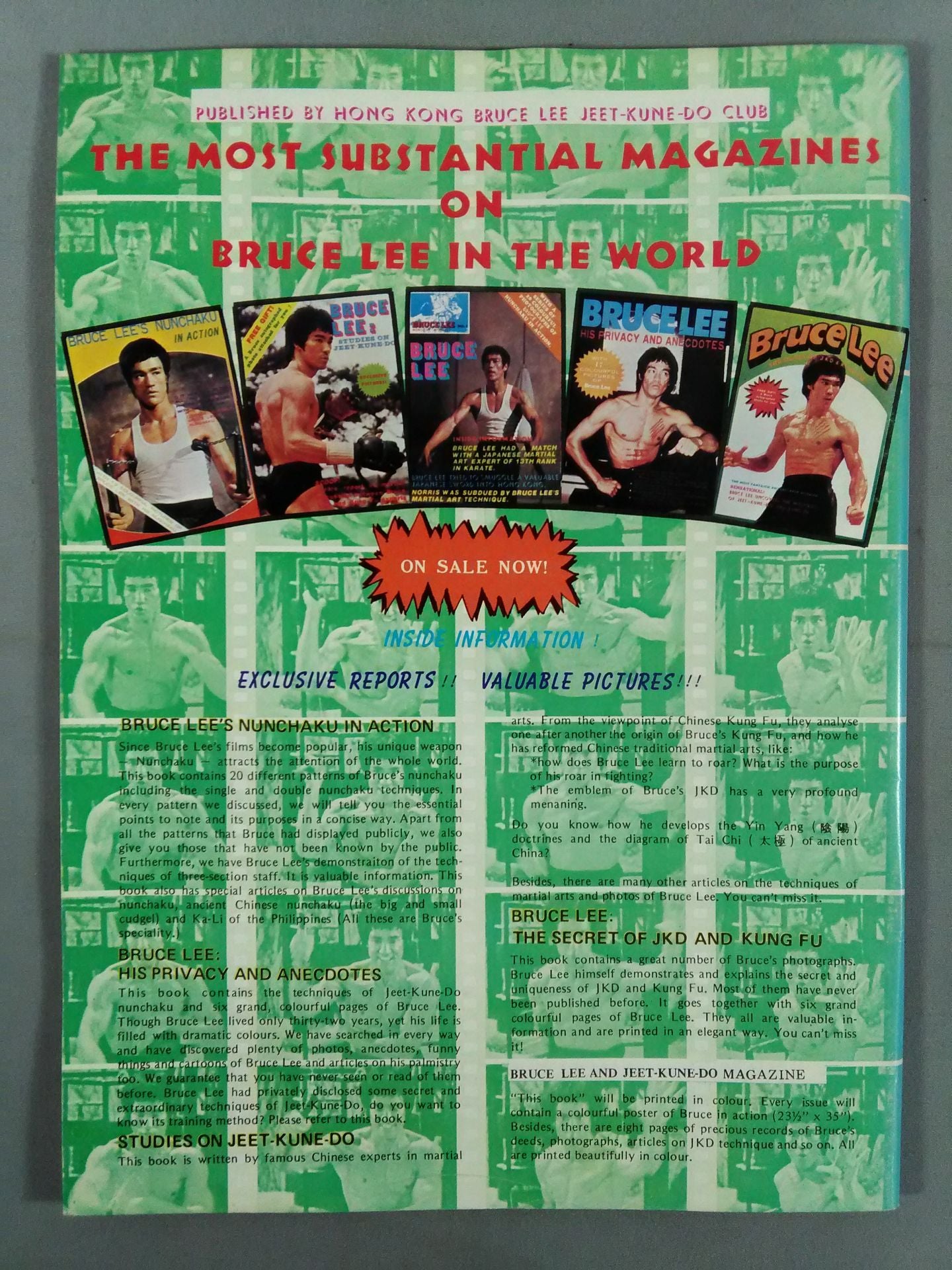 Bruce Lee THE SECRET OF JKD & KUNG FU