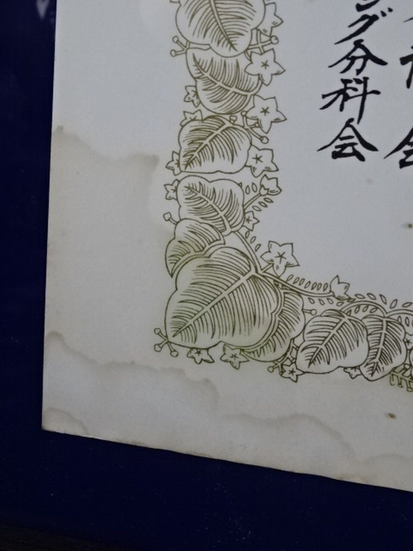 ★鬼塚勝也★ 1995年度JBC日本ボクシングコミッション特別賞の賞状