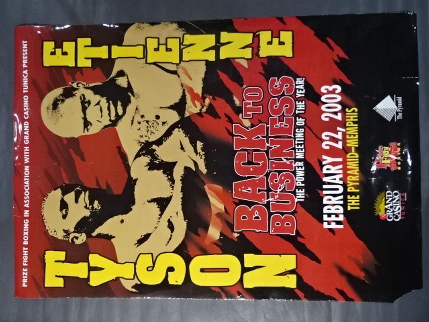 ★BACK TO BUSINESS★ マイク・タイソンvsクリフォード・エティエンヌ