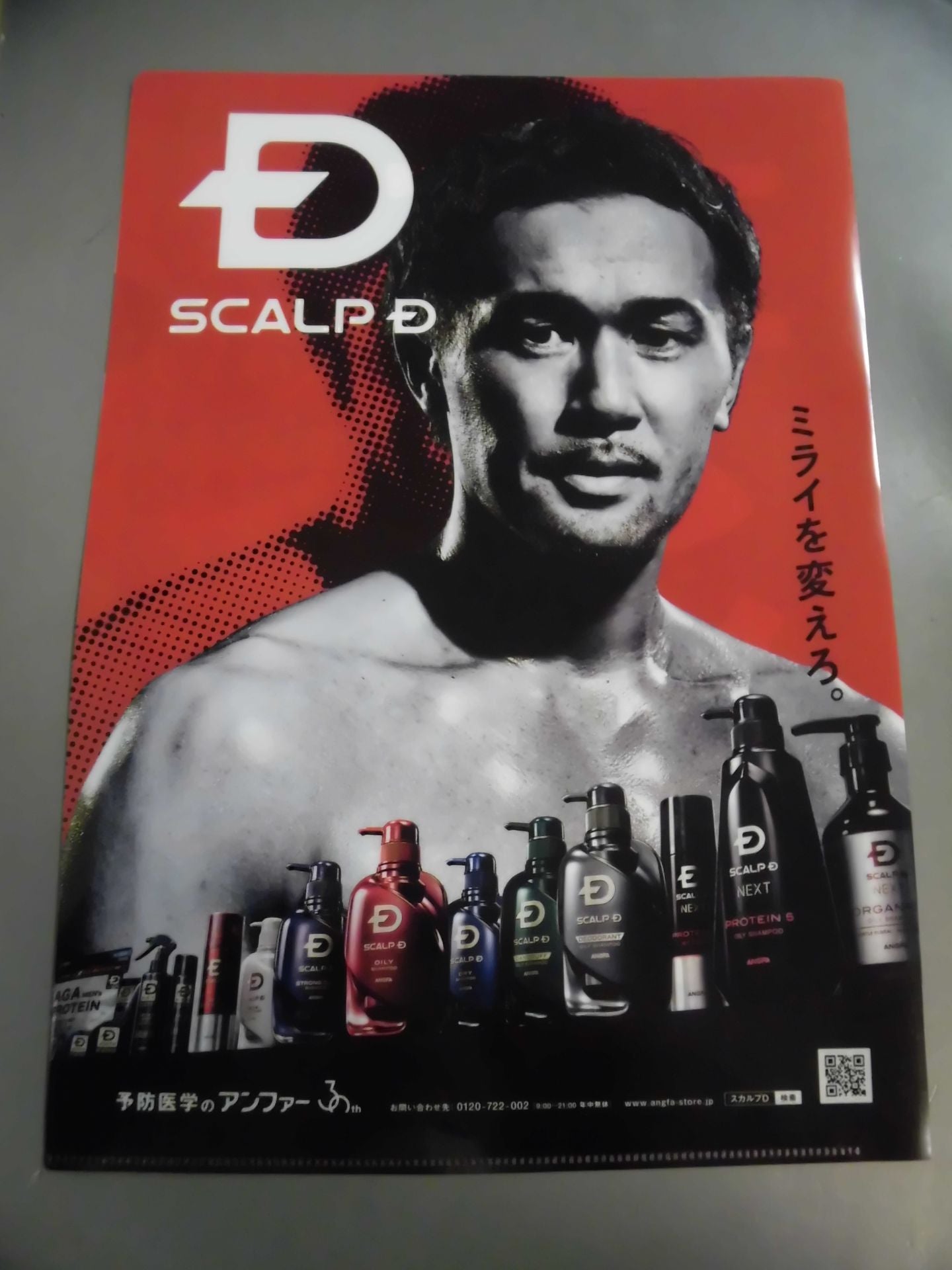 山中慎介 SCALP D クリアファイル
