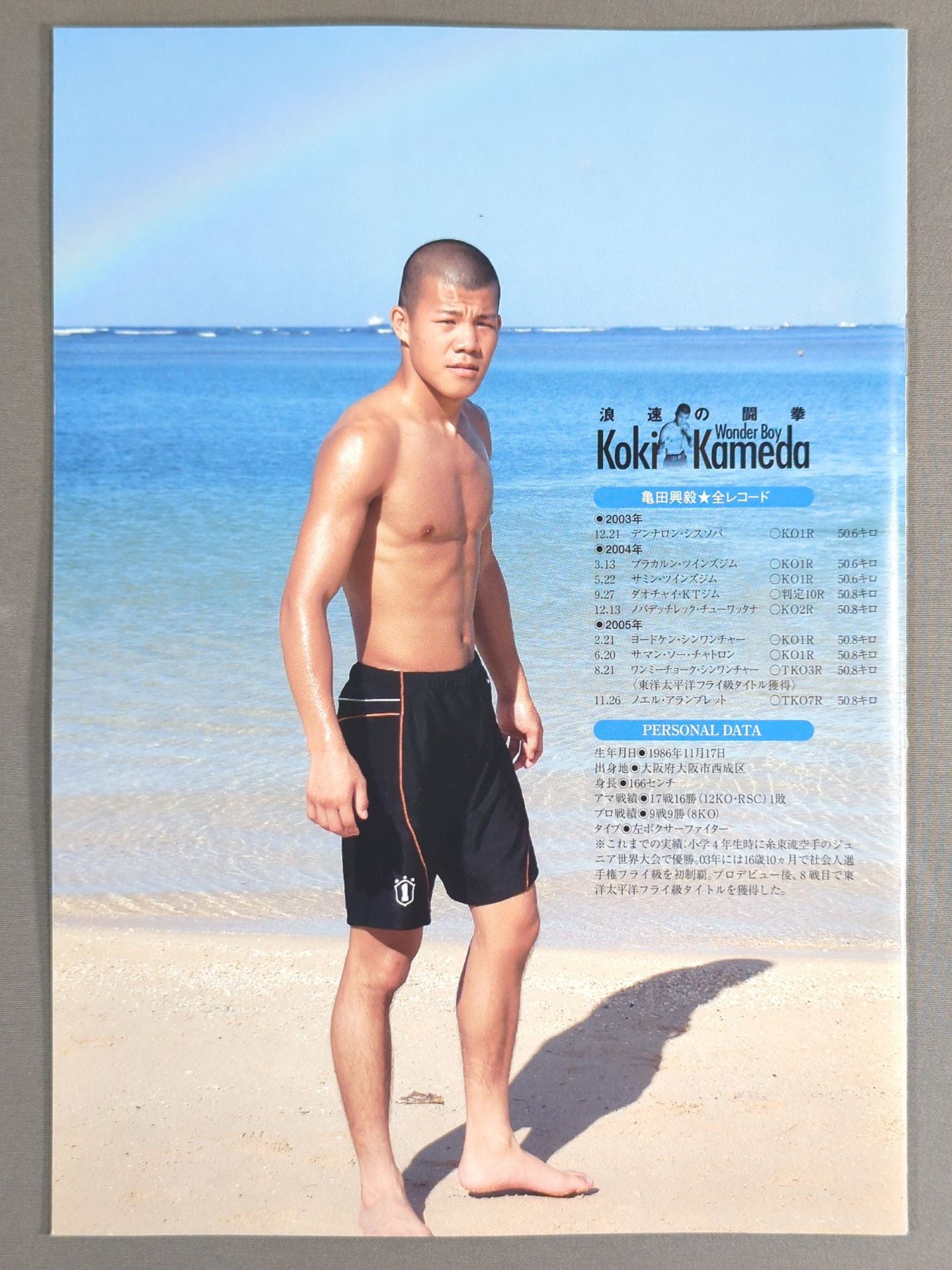New Legend / Prologue BOXING ALBUM No.6 Koki Kameda