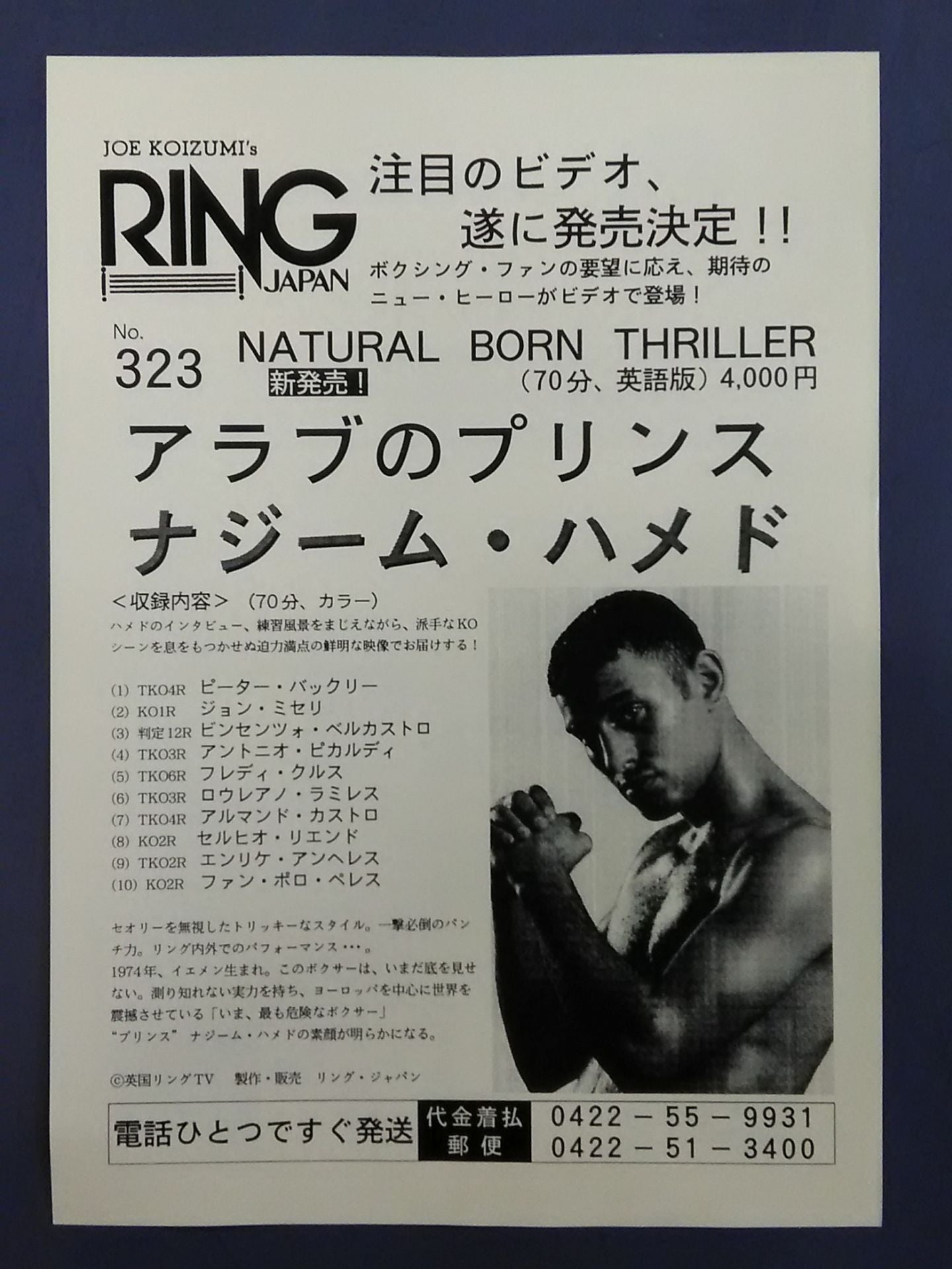 RING JAPAN チラシセット