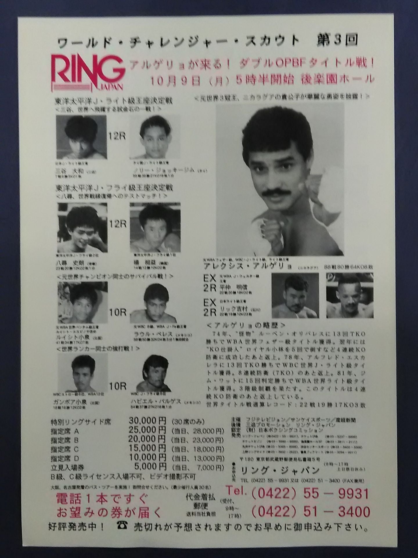 RING JAPAN チラシセット