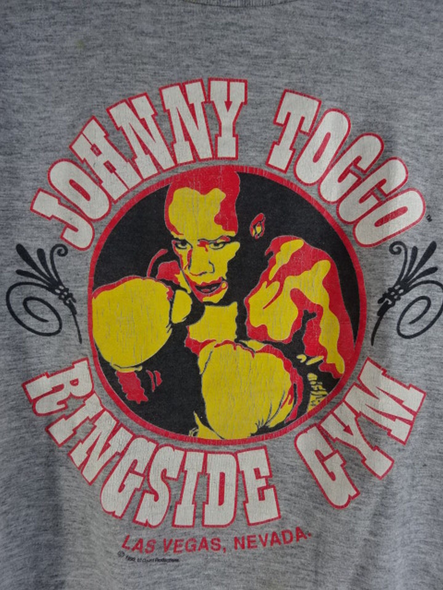 ジョニー・トッコ「RINGSIDE GYM」Tシャツ